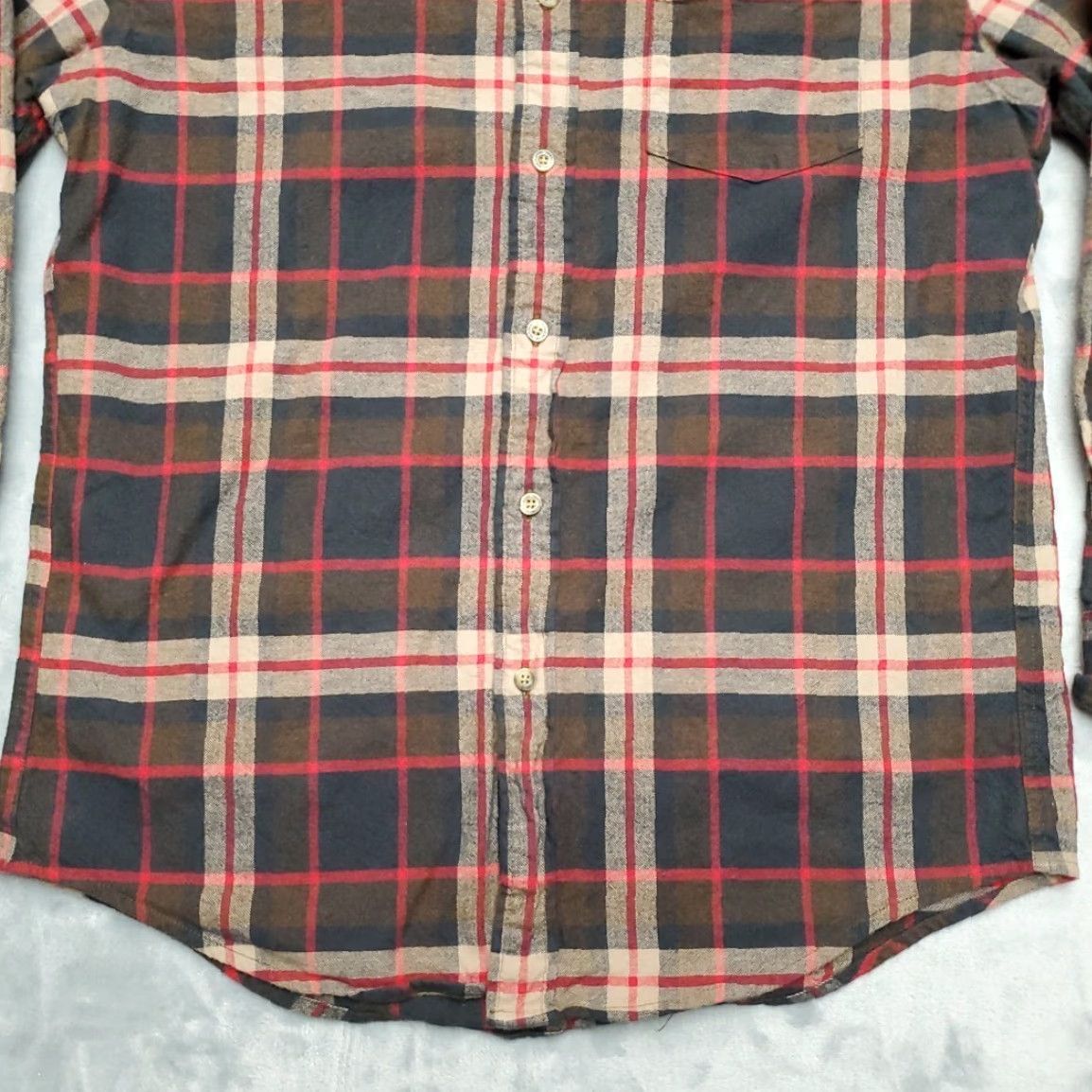 Pendleton VINTAGE Pendleton Shirt Mens M Red Plaid Mason Flannel Cotton Long Sleeve Classic Shirt Mens M Red Plaid Mason Flannel Cotton Long Sleeve Classic Size US M / EU 48-50 / 2 - 2 Thumbnail