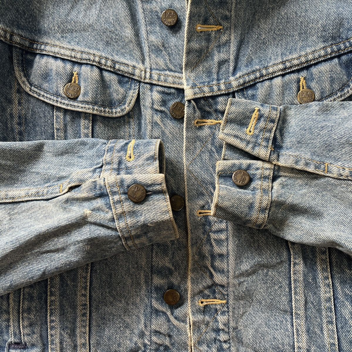 Dion Lee Vintage 1980s Lee Storm Denim Trucker Jacket Made In USA Size US M / EU 48-50 / 2 - 16 Thumbnail