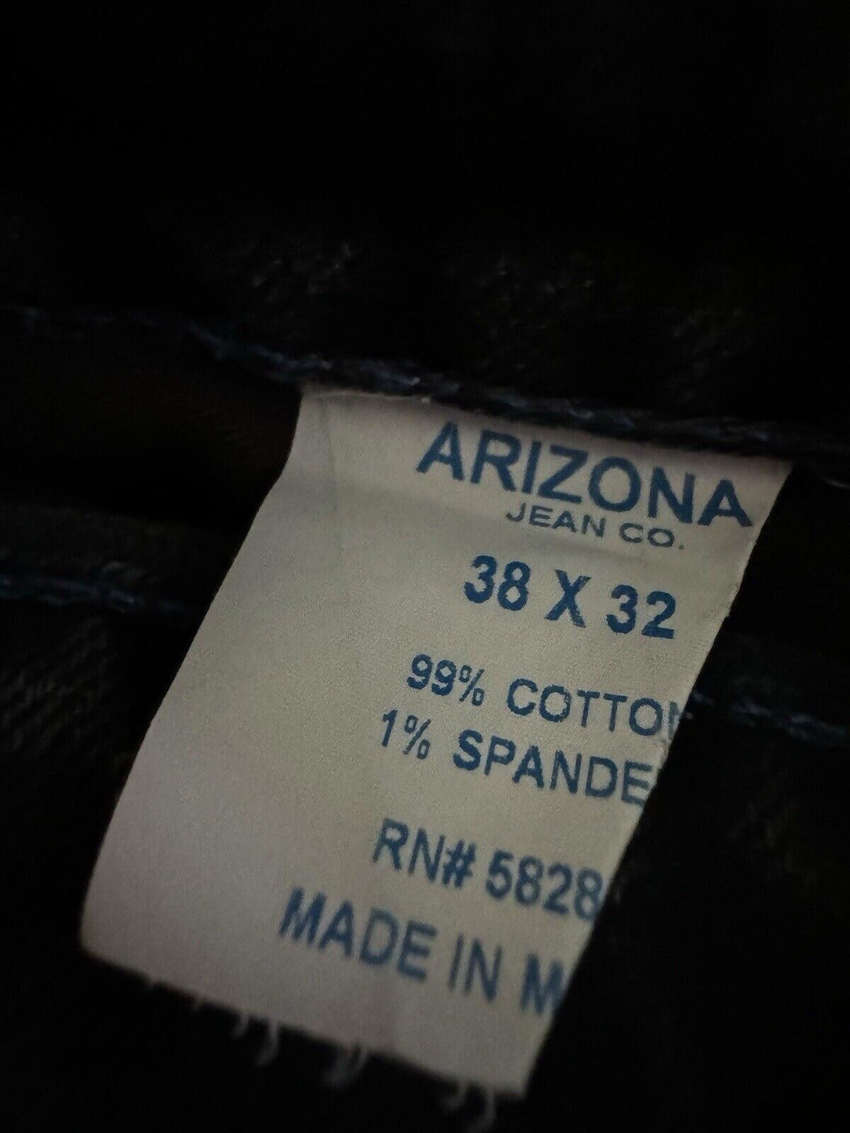 Designer Arizona Skinny Jeans Men's Size 38x32 Black Denim Stretch Size US 38 / EU 54 - 3 Thumbnail