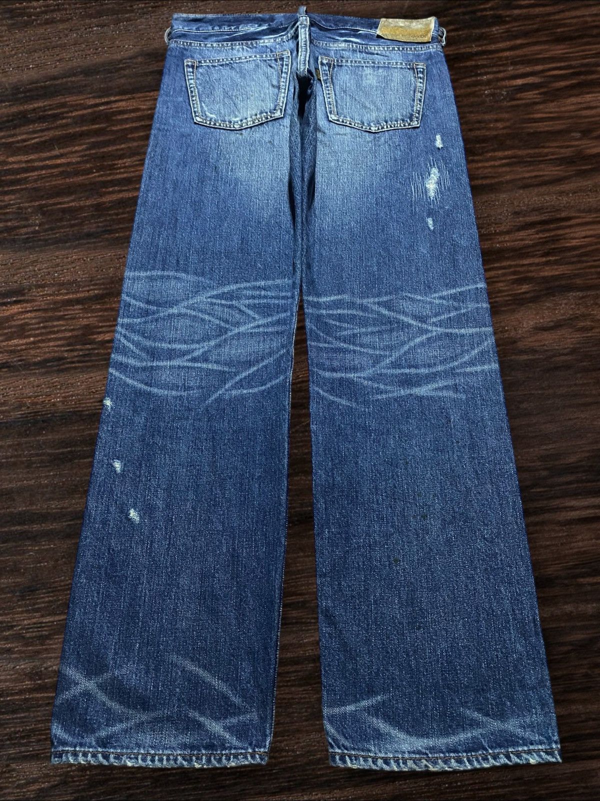 GOA Goa Selvedge Denim Distressed Jeans Size US 30 / EU 46 - 2 Thumbnail