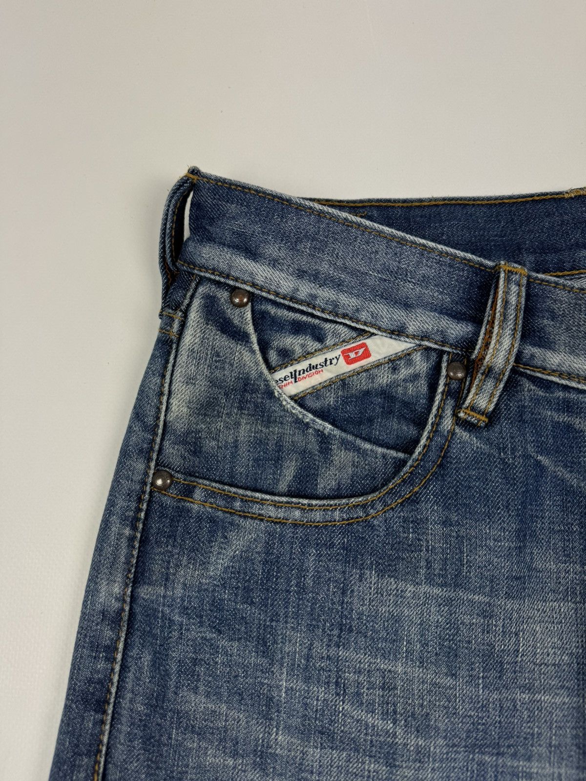 Diesel Y2K Vintage Diesel Cardiel Ripped Blue Jeans Made in Italy Size US 32 / EU 48 - 7 Thumbnail