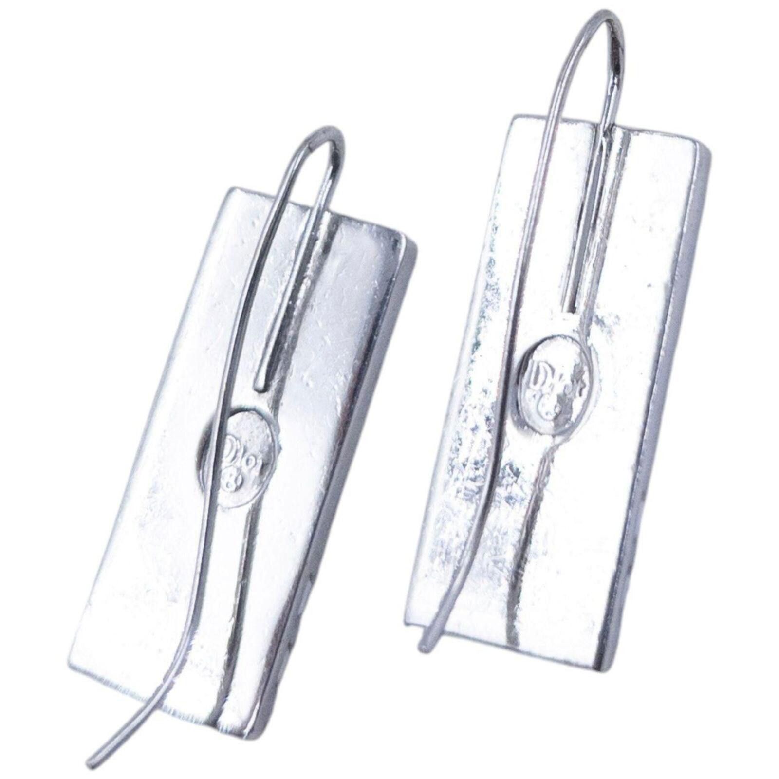 Dior Vintage 2000s Dior By John Galliano Monogram Number Earrings Size ONE SIZE - 3 Thumbnail