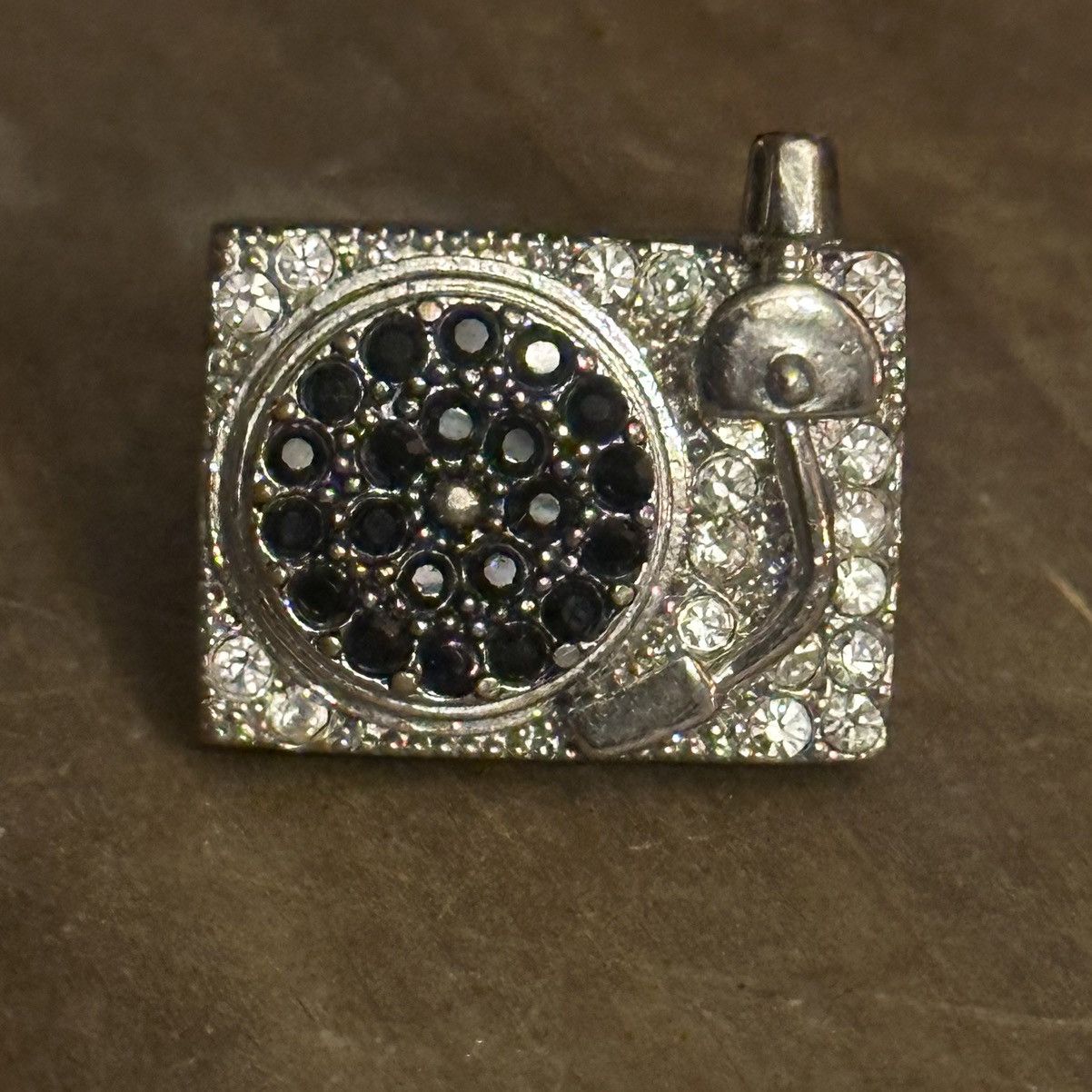 Vintage Vintage record player turntable adjustable ring Size ONE SIZE - 7 Thumbnail