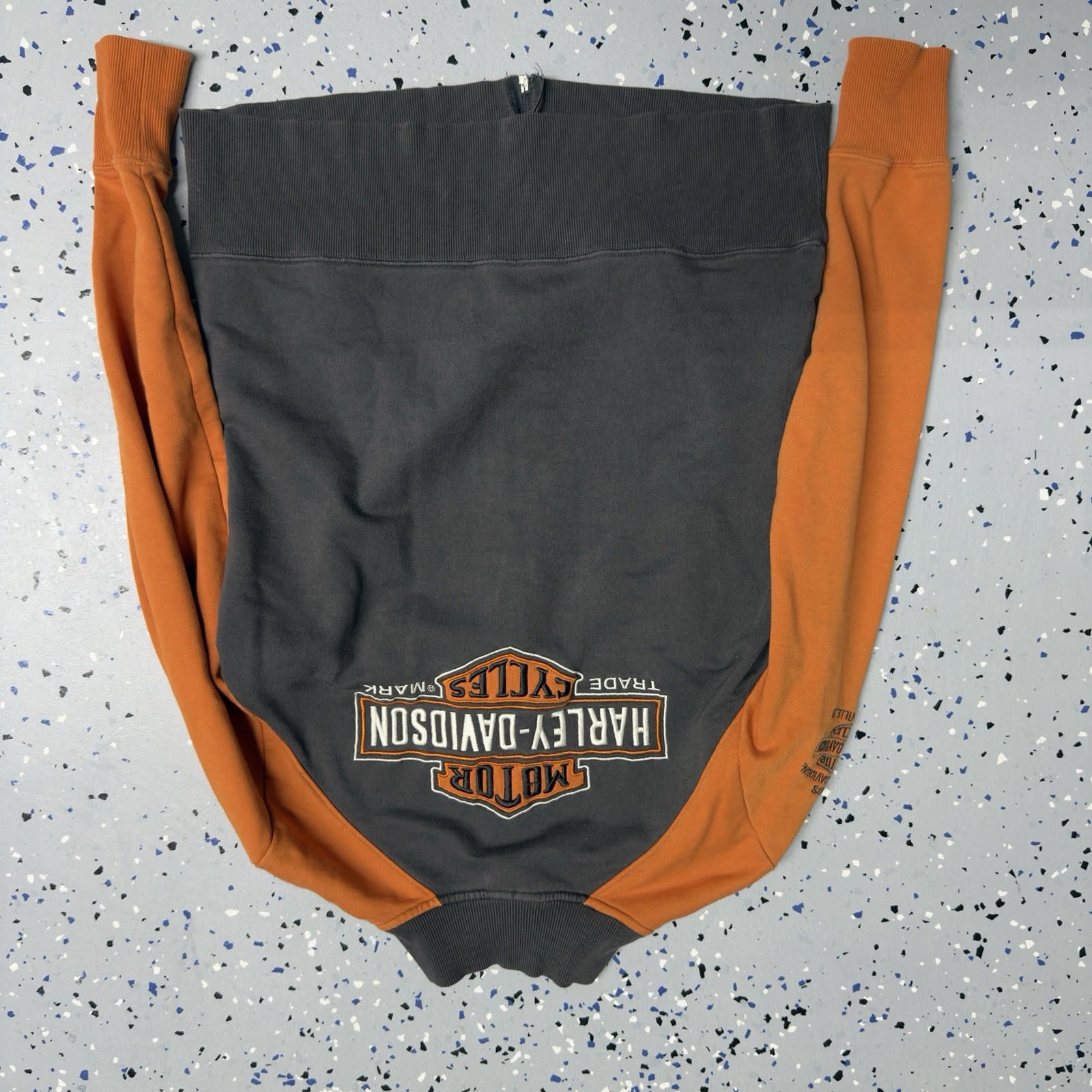 Designer Harley Davidson Full Zip Jacket Southern Binghamton NY M Size ONE SIZE - 4 Thumbnail