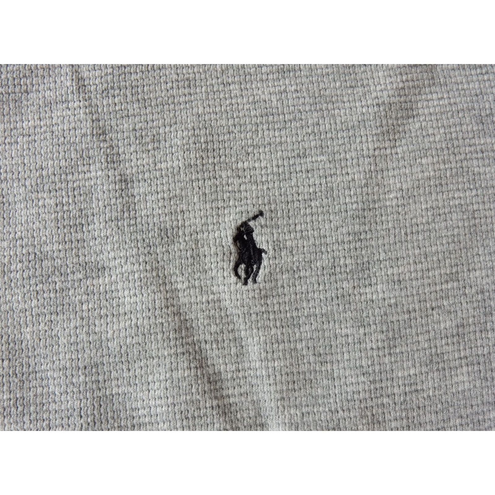 Polo Ralph Lauren Polo Ralph Lauren T-Shirt Long Sleeve Men 2XL Thermal Waffle Gray Size US XXL / EU 58 / 5 - 2 Thumbnail