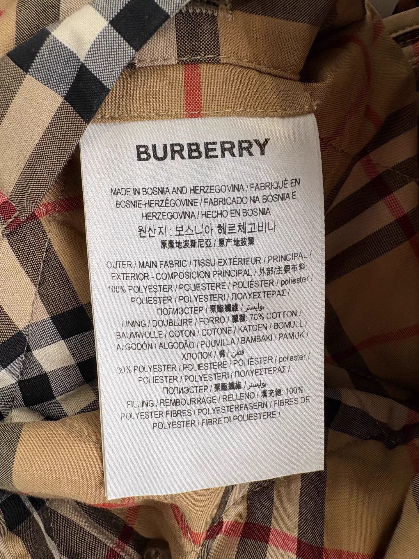 Burberry BURBERRY Diamond Quilted Check Lined Padded Jacket Size M / US 6-8 / IT 42-44 - 5 Thumbnail