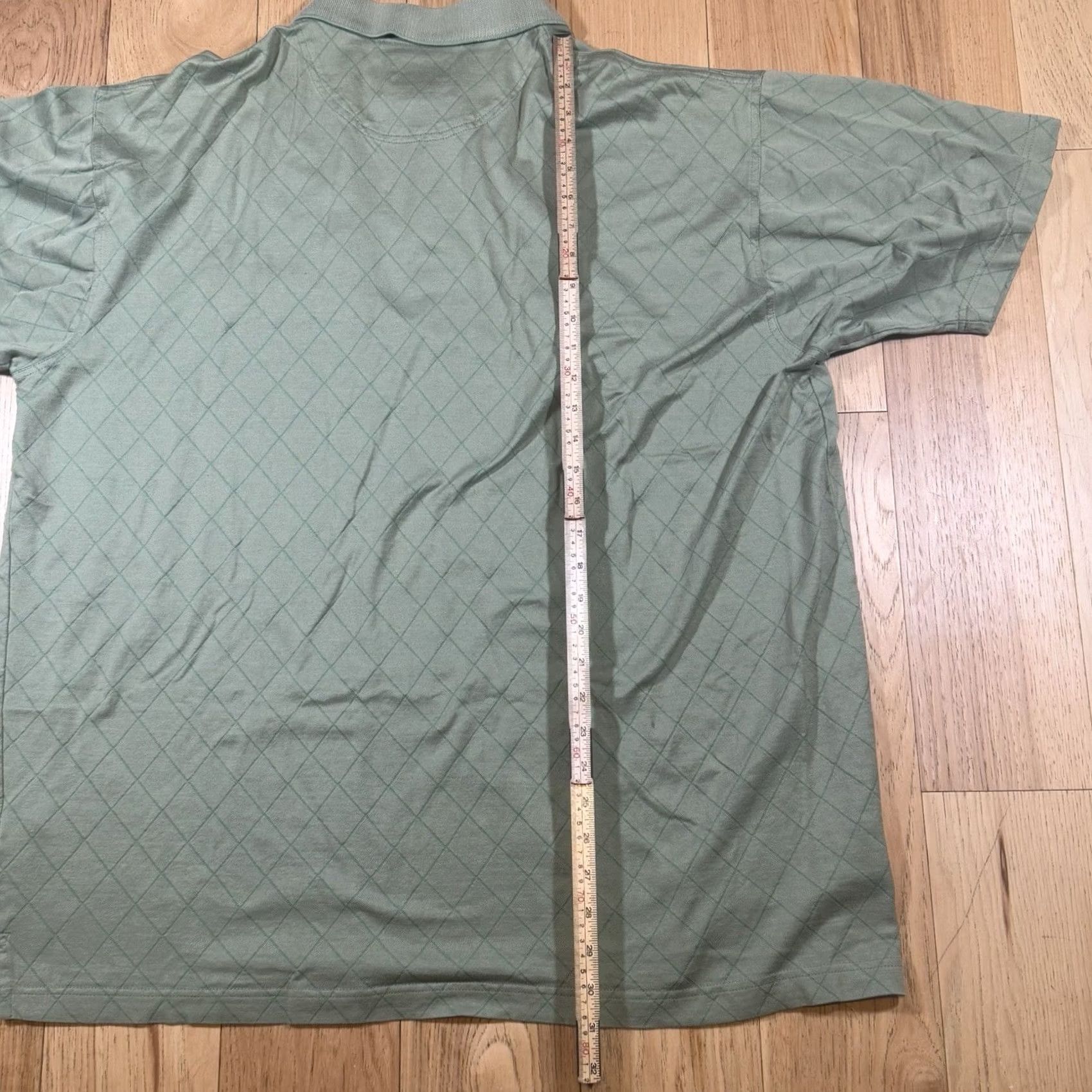 Pendleton Pendleton Polo Shirt Men XXL Green Geometric Mercerized Cotton Golf Short Sleeve Modern Classic Polo Shirt Mens Size US XXL / EU 58 / 5 - 7 Thumbnail