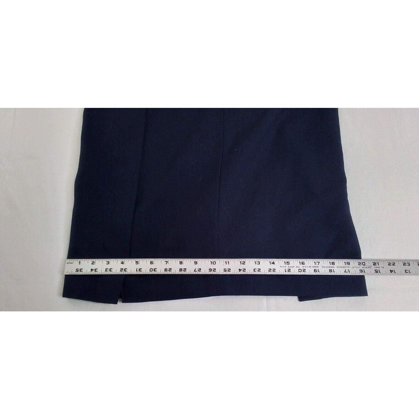 Pendleton Pendleton Wool Pencil Skirt Women's 10 Navy Blue VTG NWT Size 32" / US 10 / IT 46 - 15 Thumbnail