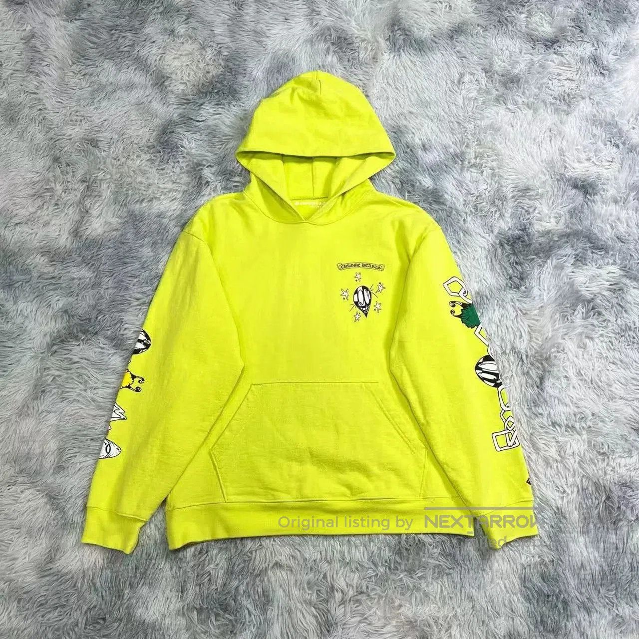 Chrome Hearts Chrome Hearts Yellow Matty Boy Call Me Hoodie | Grailed