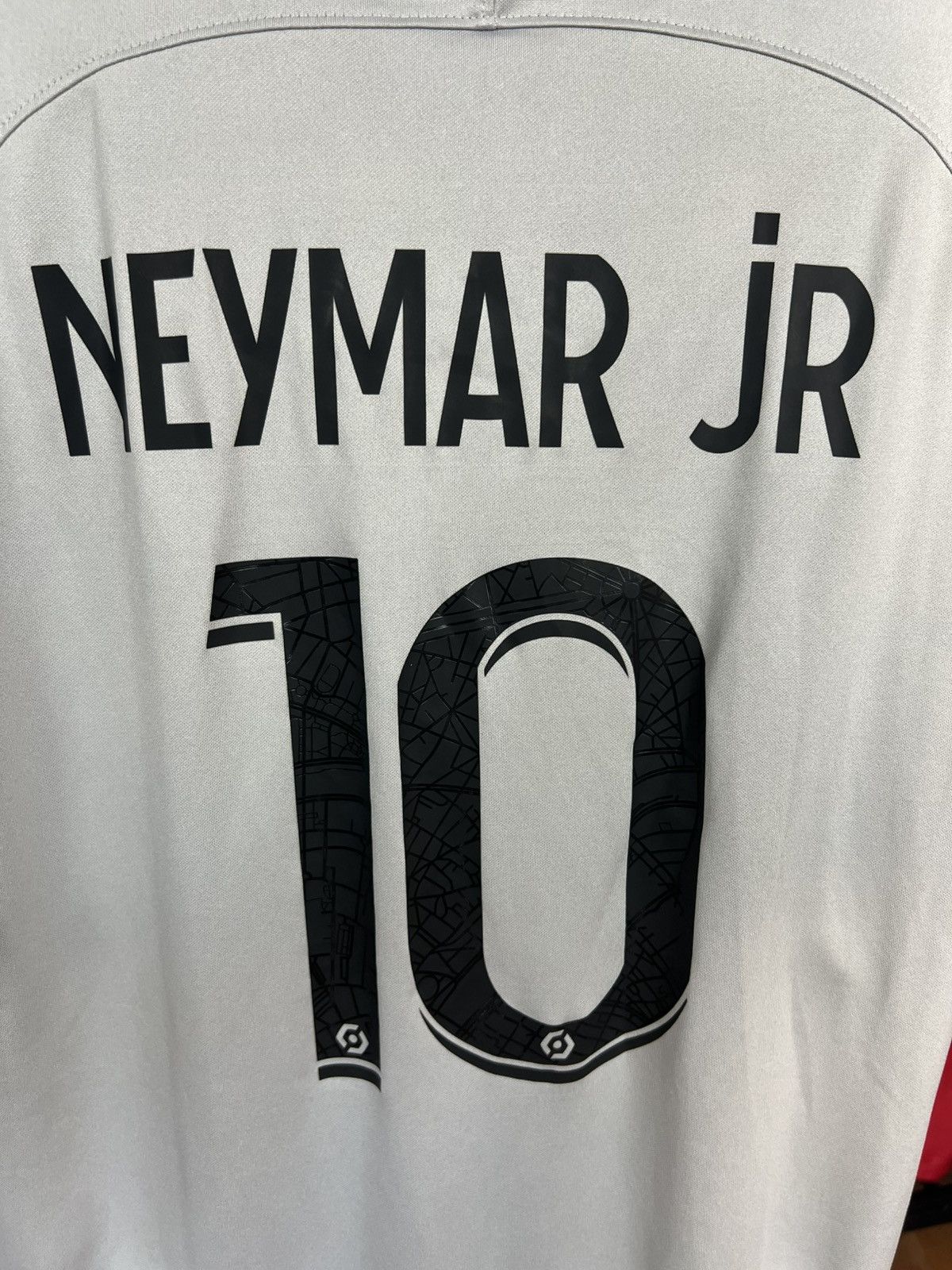 Nike Soccer Jersey Jordan PSG 2022/23 Neymar JR #10 Size US XL / EU 56 / 4 - 8 Thumbnail