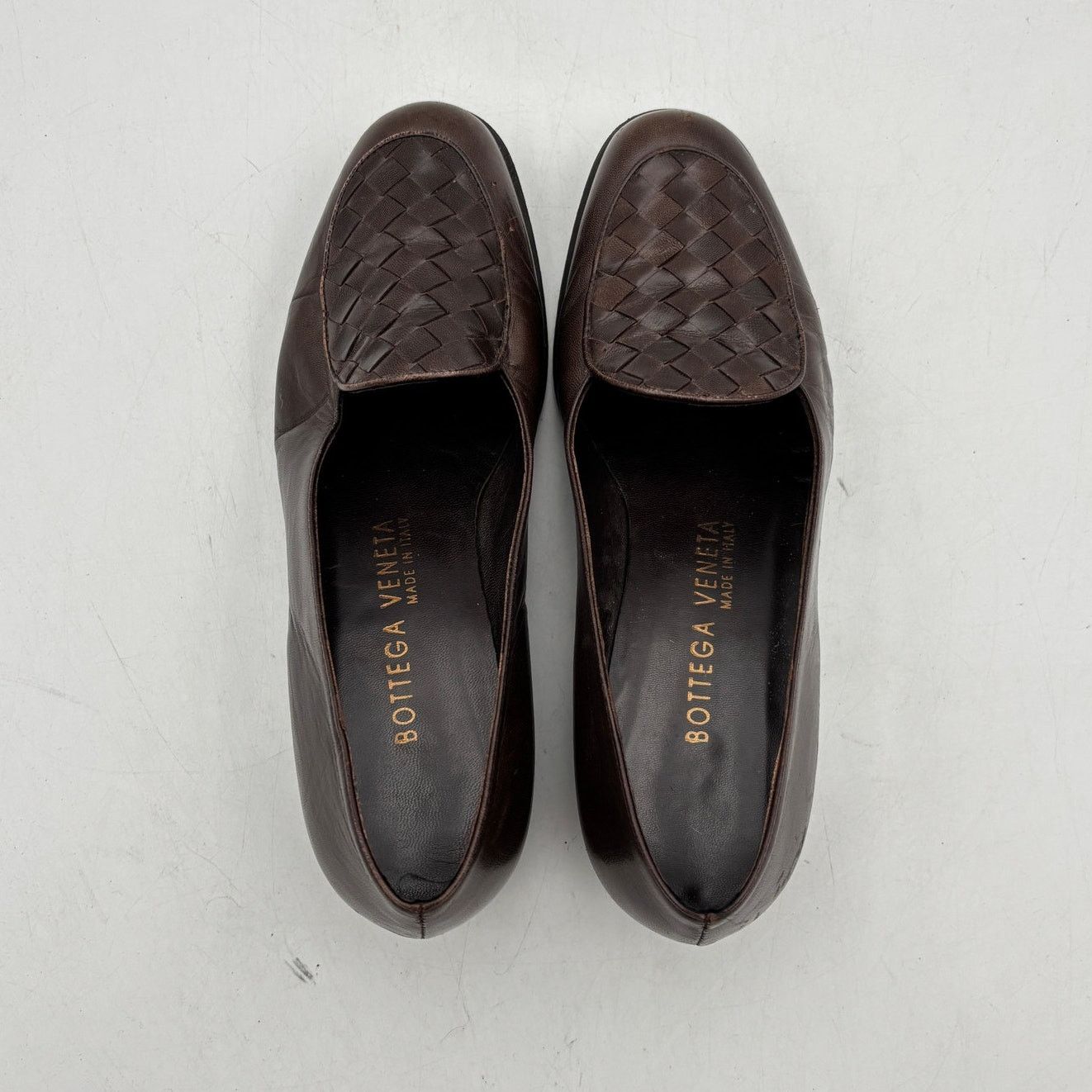 Bottega Veneta Bottega Veneta Intrecciato Woven Leather Loafers Women's 6B Size US 6 / IT 36 - 6 Thumbnail