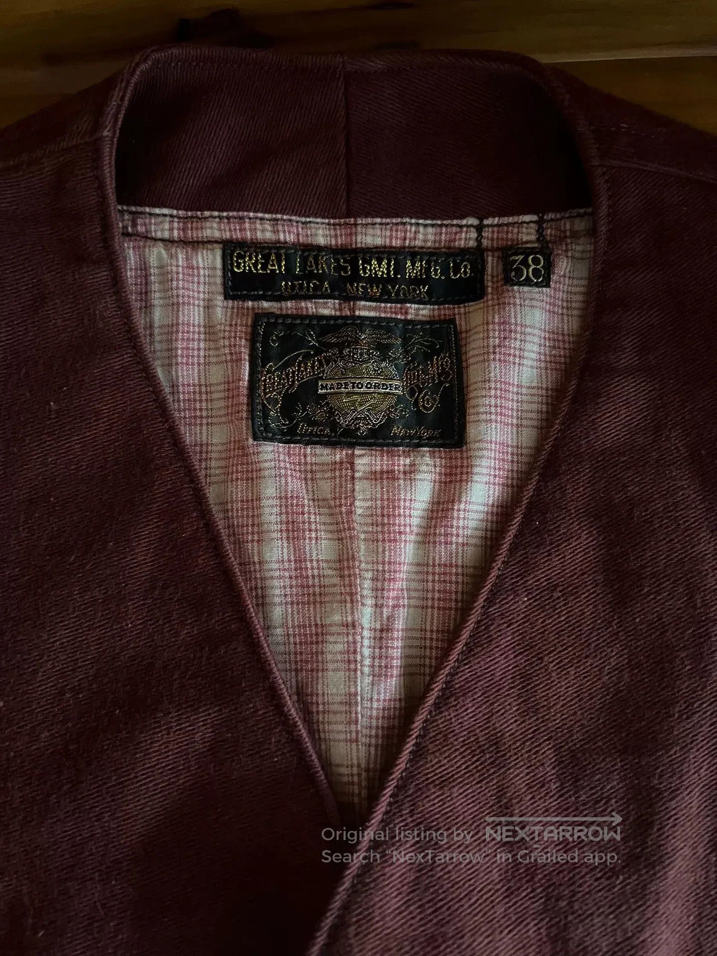 Freewheelers Freewheelers Vintage Moleskin Vest. Size US M / EU 48-50 / 2 - 3 Thumbnail