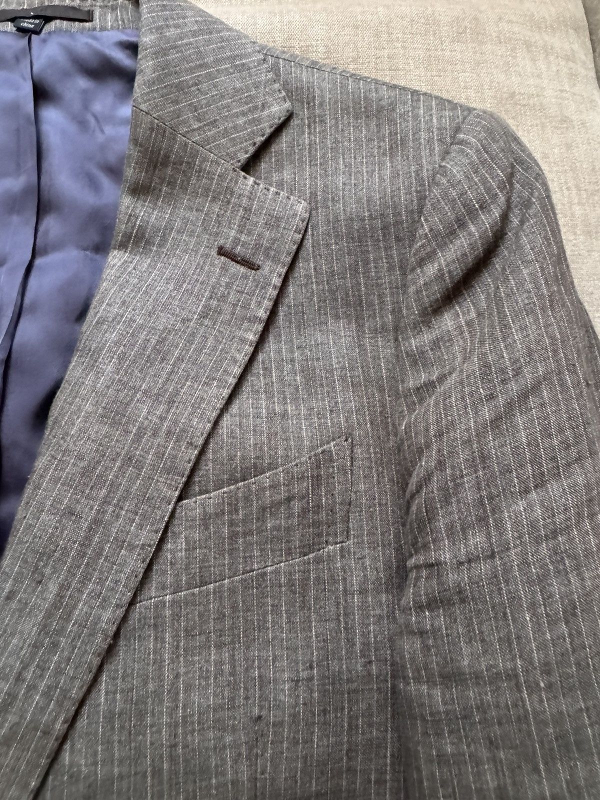 Suitsupply SUITSUPPLY Pure Woven in Italy Linen Jacket Size 36R - 6 Thumbnail