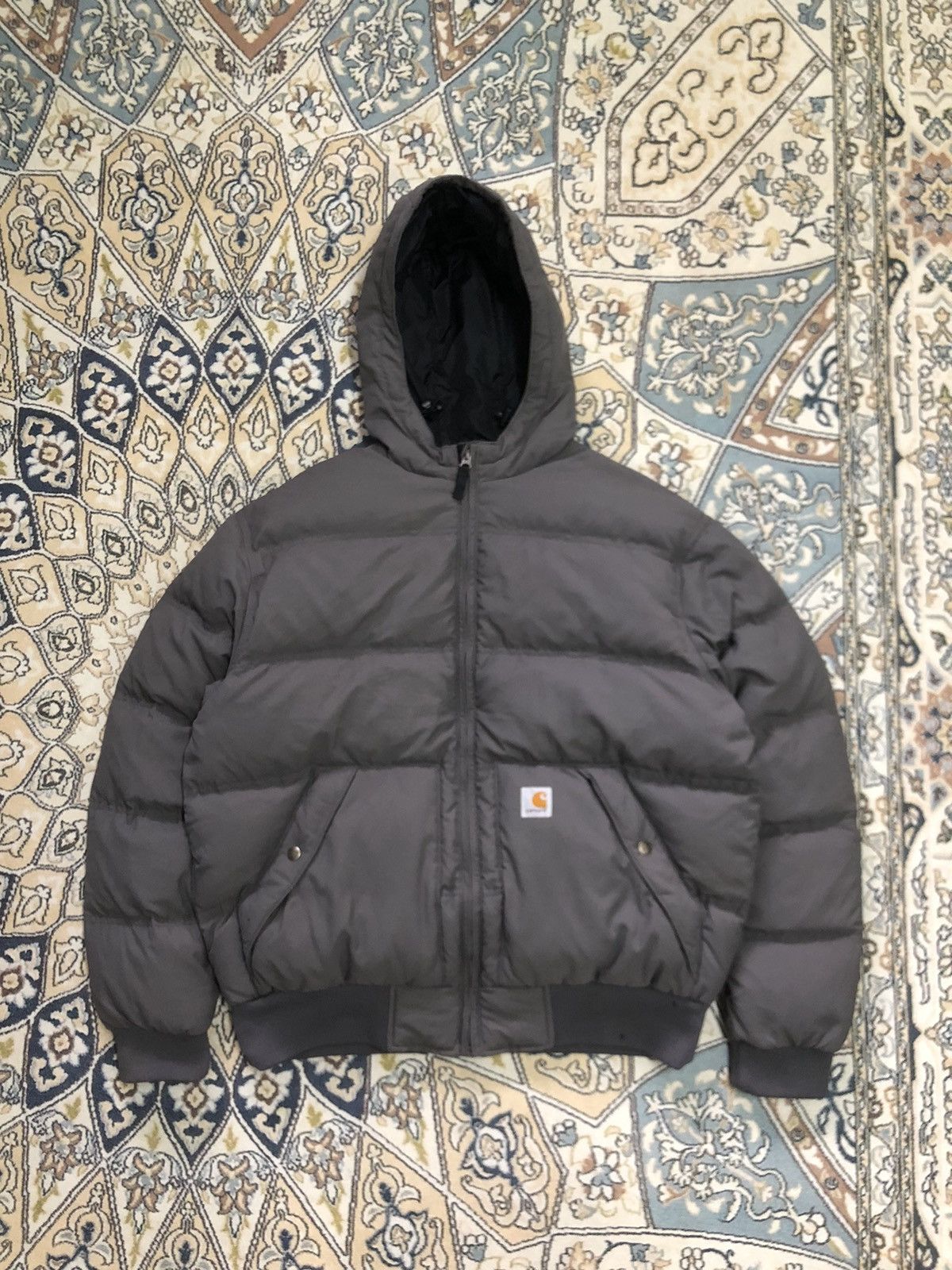 Carhartt Rare❗️Carhartt Puffer Winter Jacket Wt Hoodie Size US M / EU 48-50 / 2 - 17 Thumbnail