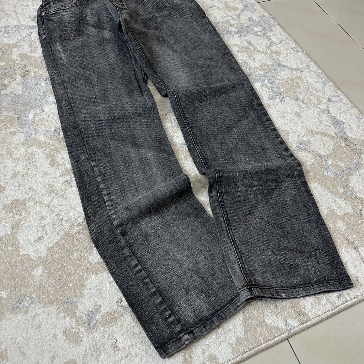 In The Attic rare 00s In The Attic Japanese Archive Faded Black Denim Size US 34 / EU 50 - 2 Thumbnail