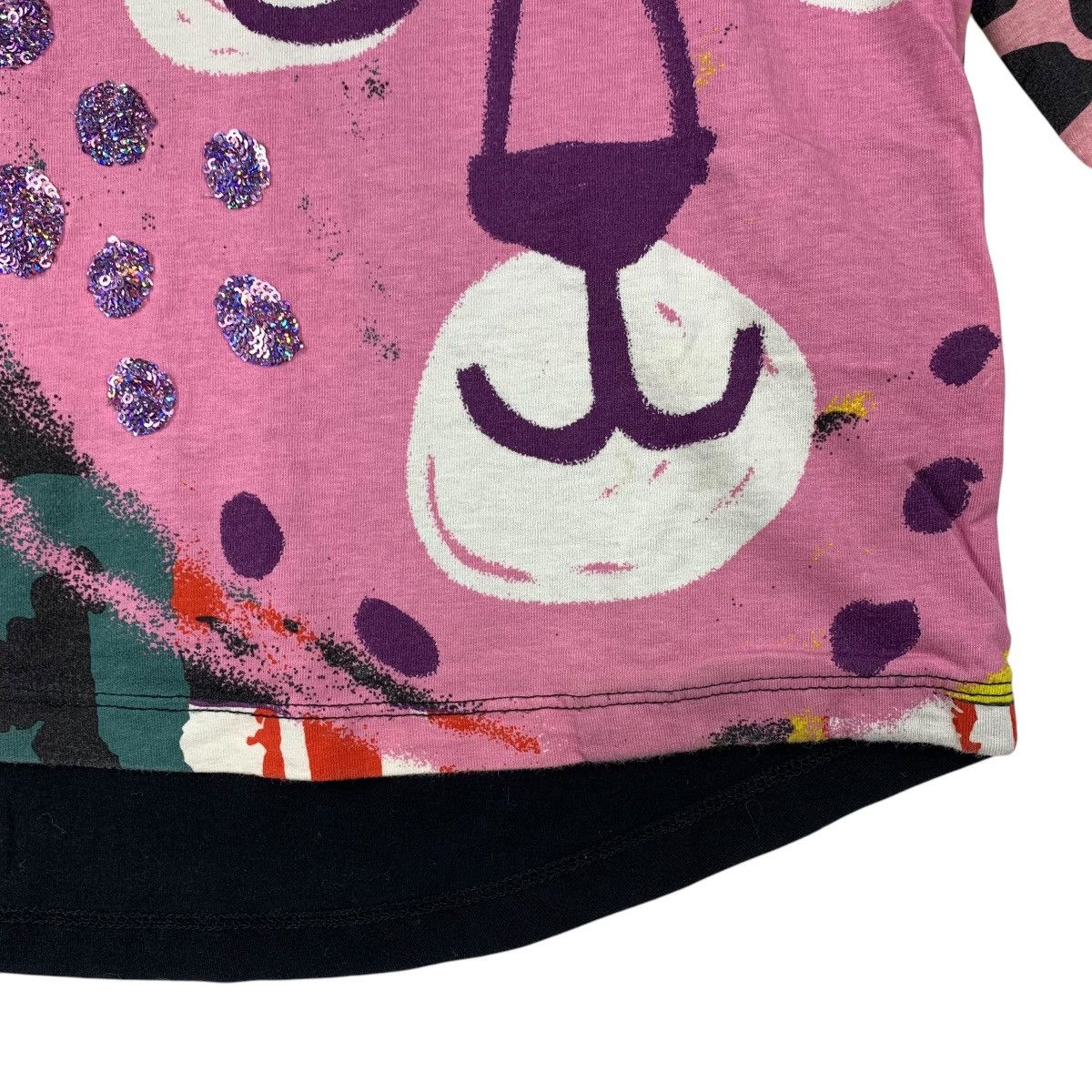 Desigual × Japanese Brand DESIGUAL full printed art japanesebrand long sleeve tee Size S / US 4 / IT 40 - 8 Thumbnail