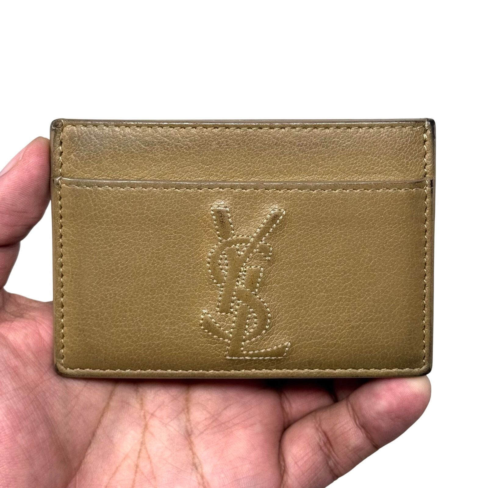 Saint Laurent Paris YSL Logo Cardholder Wallet Size ONE SIZE - 5 Thumbnail