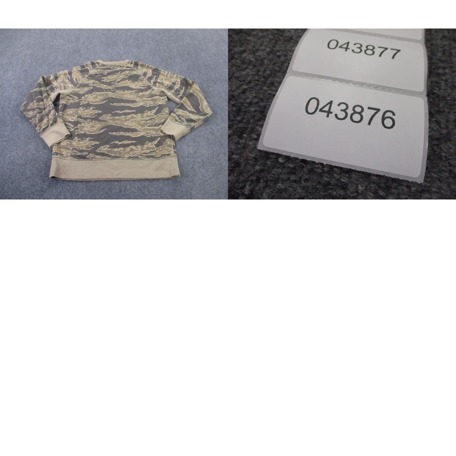 Madewell Madewell Sweatshirt Womens L Beige Camo Pullover Outdoors Casual Sweater Heavy Regular Fit Knit Crew Neck Front Pullover 90s? Size L / US 10 / IT 46 - 8 Thumbnail