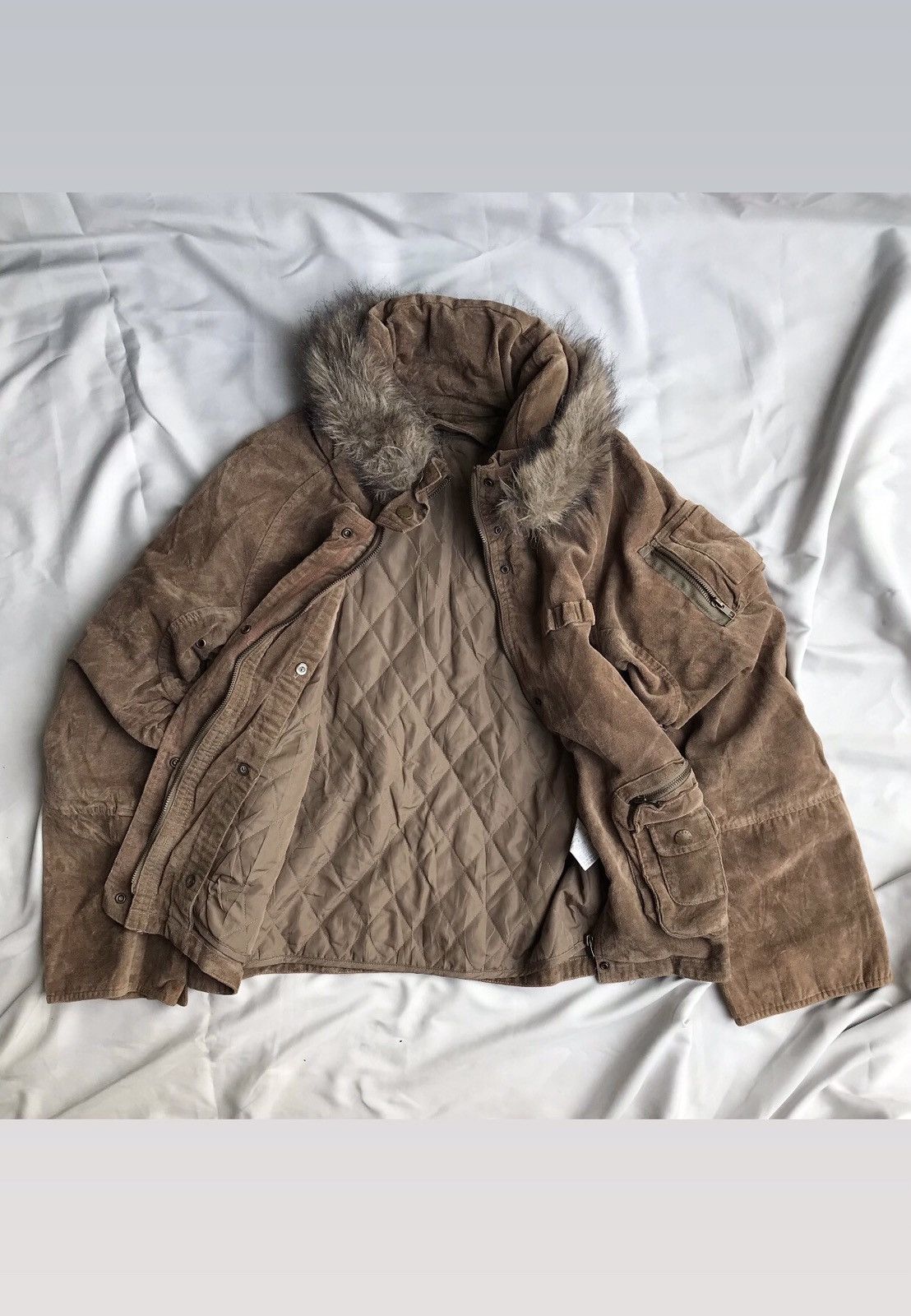Japanese Brand Sweet Degrees Japan Velvet Tactical Jacket Size M / US 6-8 / IT 42-44 - 4 Thumbnail