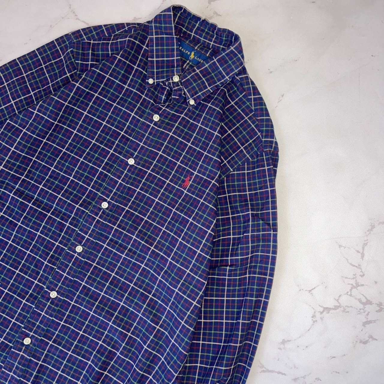 Polo Ralph Lauren Ralph Lauren Long Sleeve Button Shirt Plaid Vintage SIze M Size US M / EU 48-50 / 2 - 4 Thumbnail