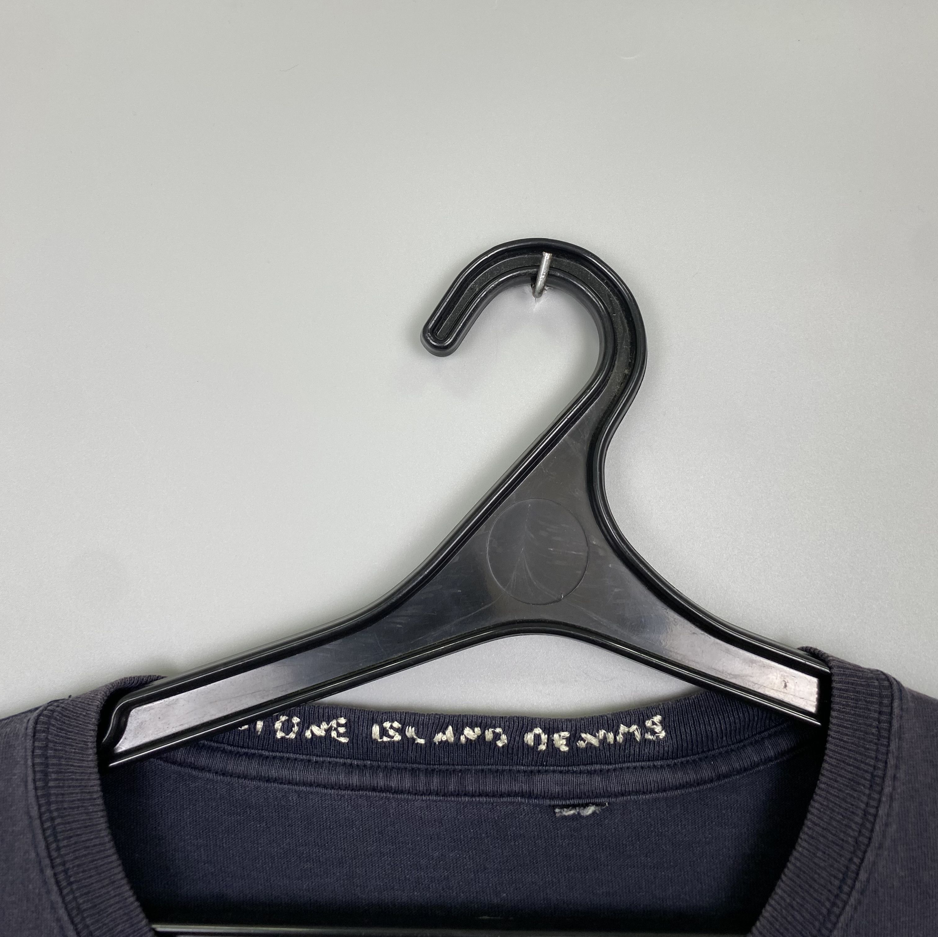 Stone Island Vintage STONE ISLAND Denim T-Shirt Size US L / EU 52-54 / 3 - 6 Thumbnail