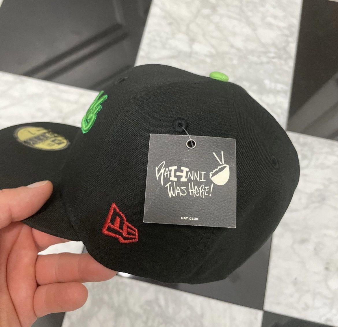 New Era Diamond backs Rhanni fitted drop with hat club size 7 Size ONE SIZE - 6 Thumbnail