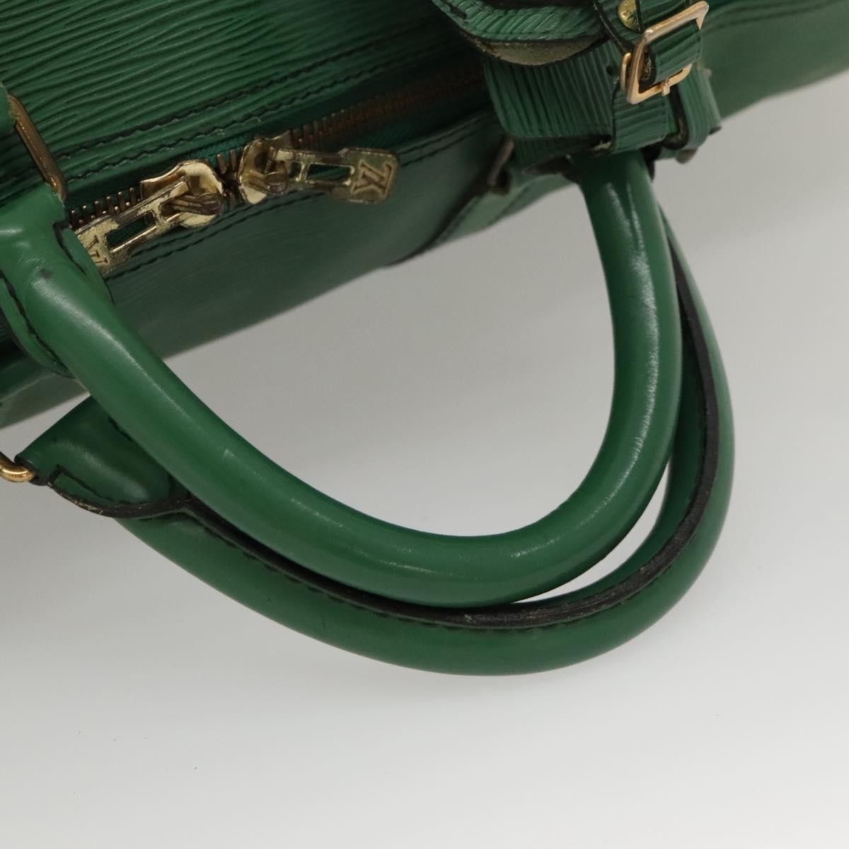 Louis Vuitton LOUIS VUITTON Epi Keepall 60 Boston Bag Green M42944 Size ONE SIZE - 8 Thumbnail