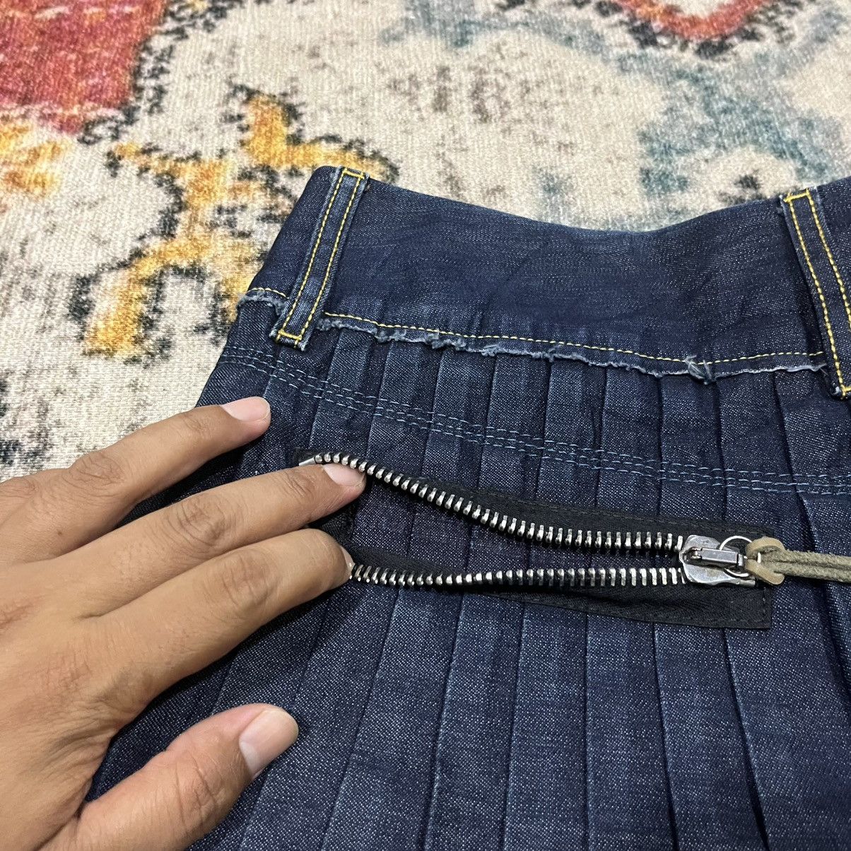 Diesel Pleated denim skirt Size 29" - 9 Thumbnail