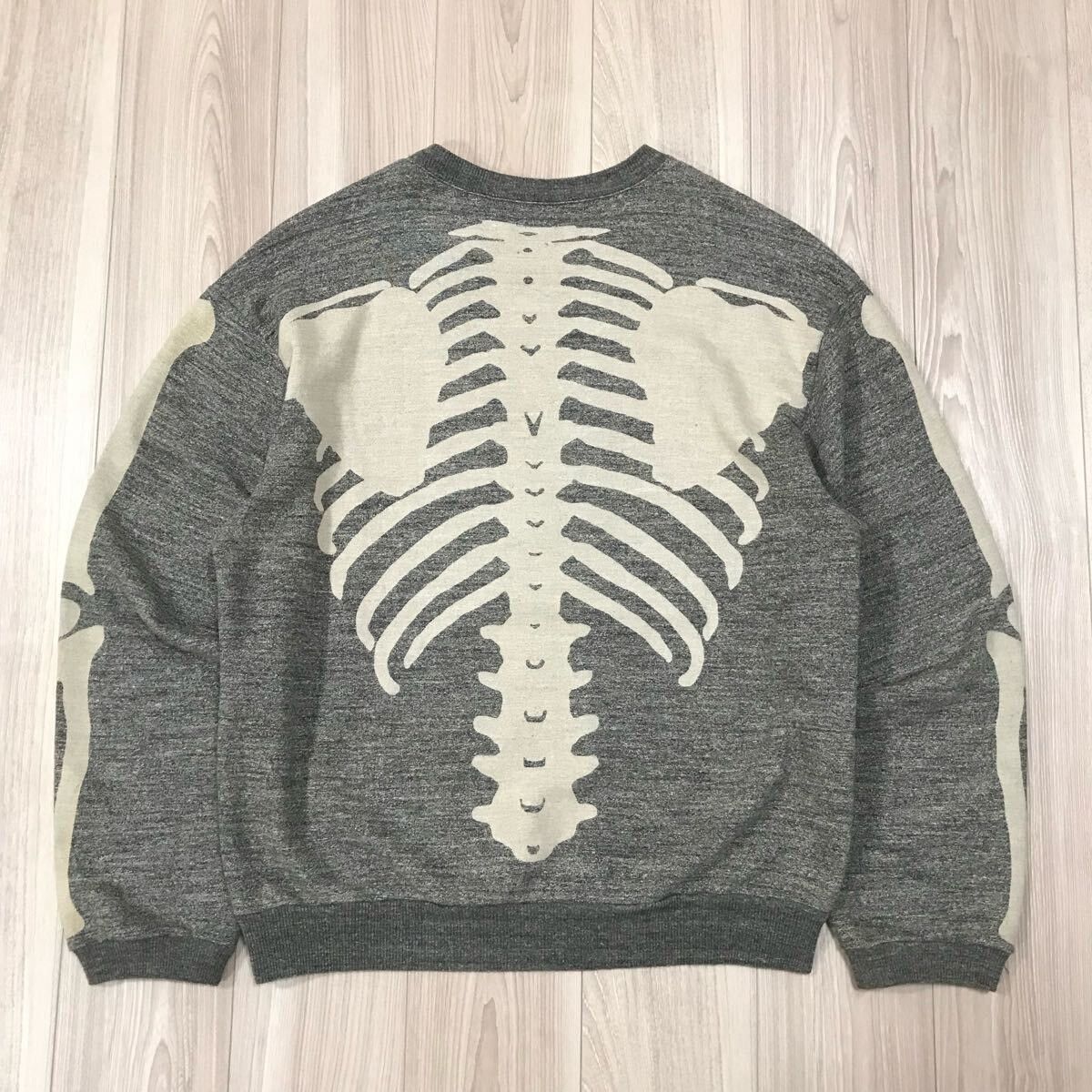 KAPITAL KOUNTRY BONE SWEAT SHIRT BORO Size 3