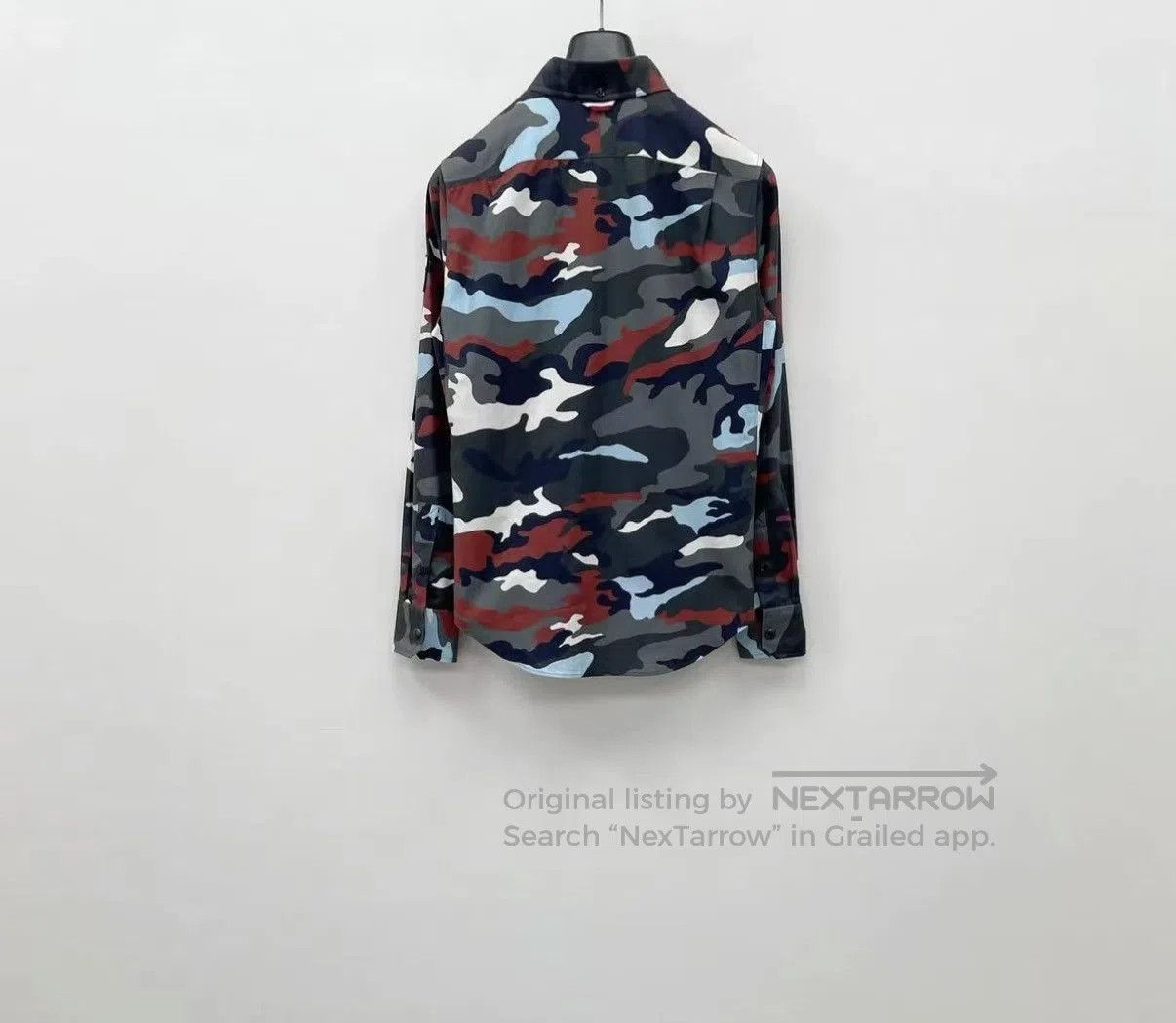 Moncler Multi Camouflage Long Sleeve Button. Size US XS / EU 42 / 0 - 5 Thumbnail