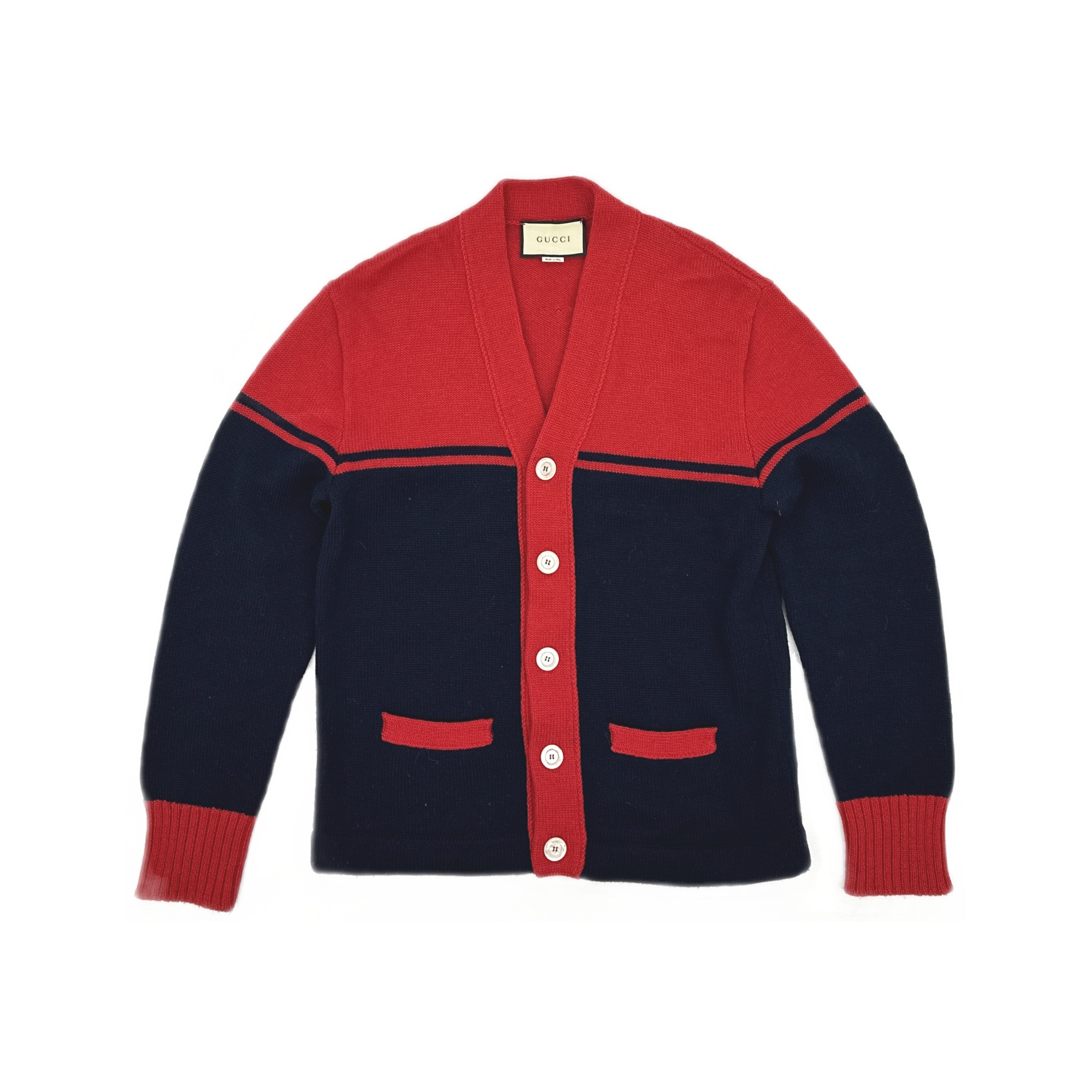 Gucci Gucci Tiger Patch Cardigan Size L Size US L / EU 52-54 / 3 - 1 Thumbnail