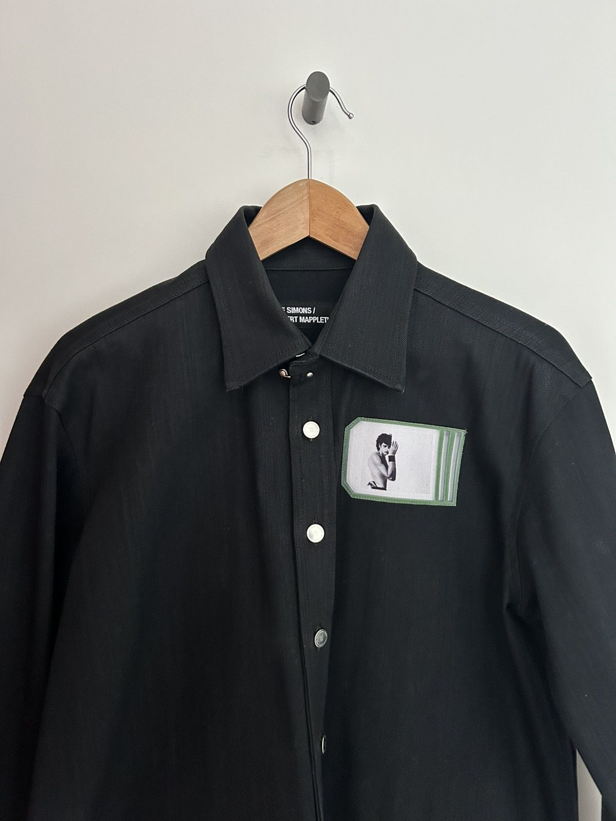 Raf Simons Raf Simons / Robert Mapplethorpe Oversized Denim Shirt Size US M / EU 48-50 / 2 - 2 Thumbnail