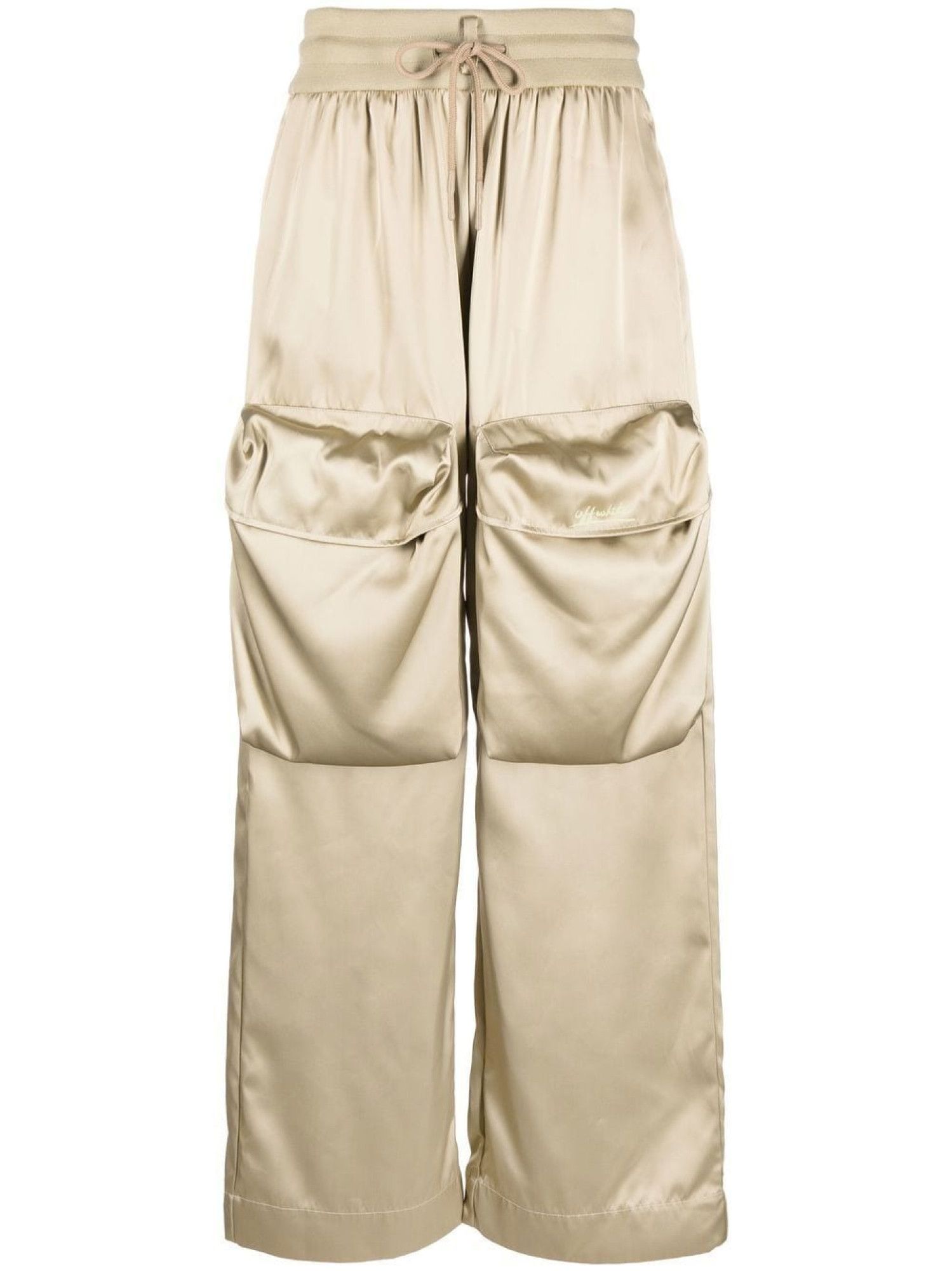 Off-White o1gr1nt1124 Duchesse Cargo Pant in Gold Size 28" / US 6 / IT 42 - 1 Thumbnail