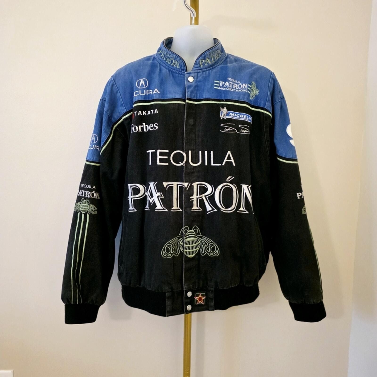 Other Bikercore Scott Sharp # 9 Le Mans ISMA Denim Jacket Sz XXL Size US XXL / EU 58 / 5 - 1 Thumbnail