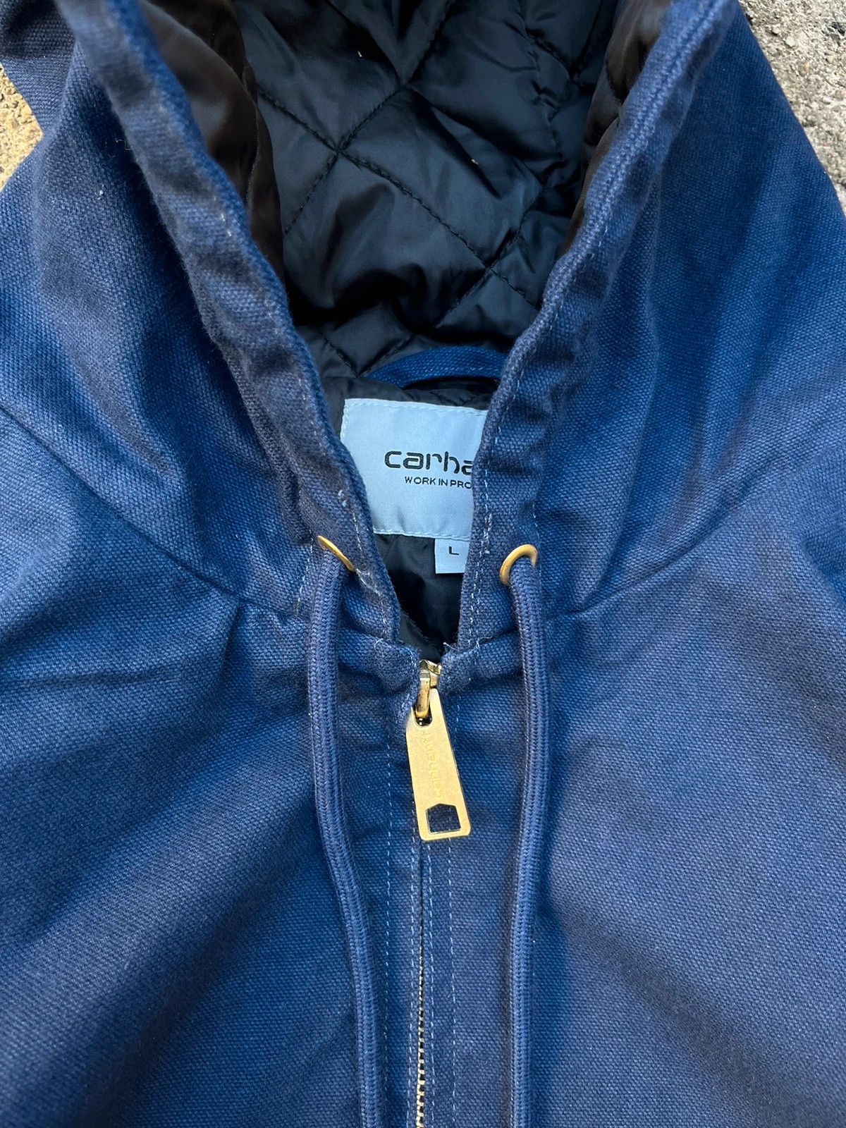 Carhartt Carhartt Detroit Heavy Jacket bomber blue Size US L / EU 52-54 / 3 - 2 Thumbnail