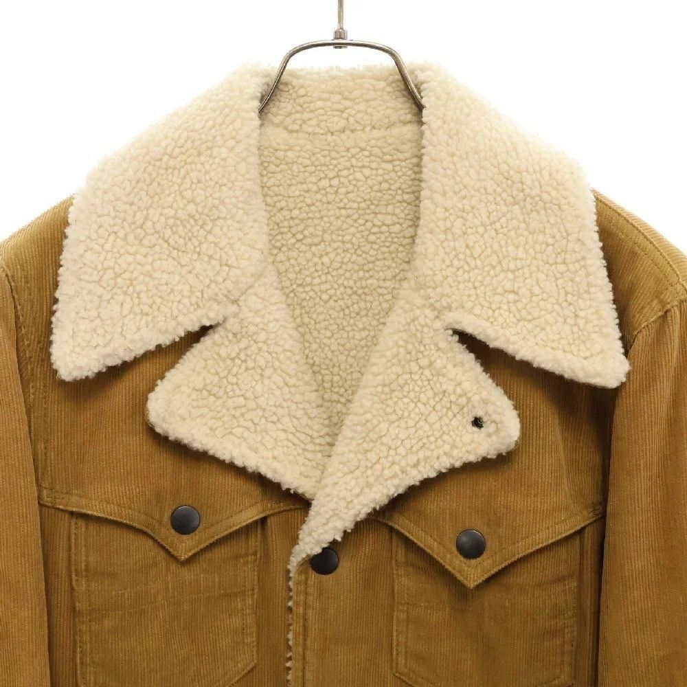 Number (N)ine NUMBER NINE CORDUROY WESTERN BOA FLEECE LINED JACKET Size US M / EU 48-50 / 2 - 3 Thumbnail