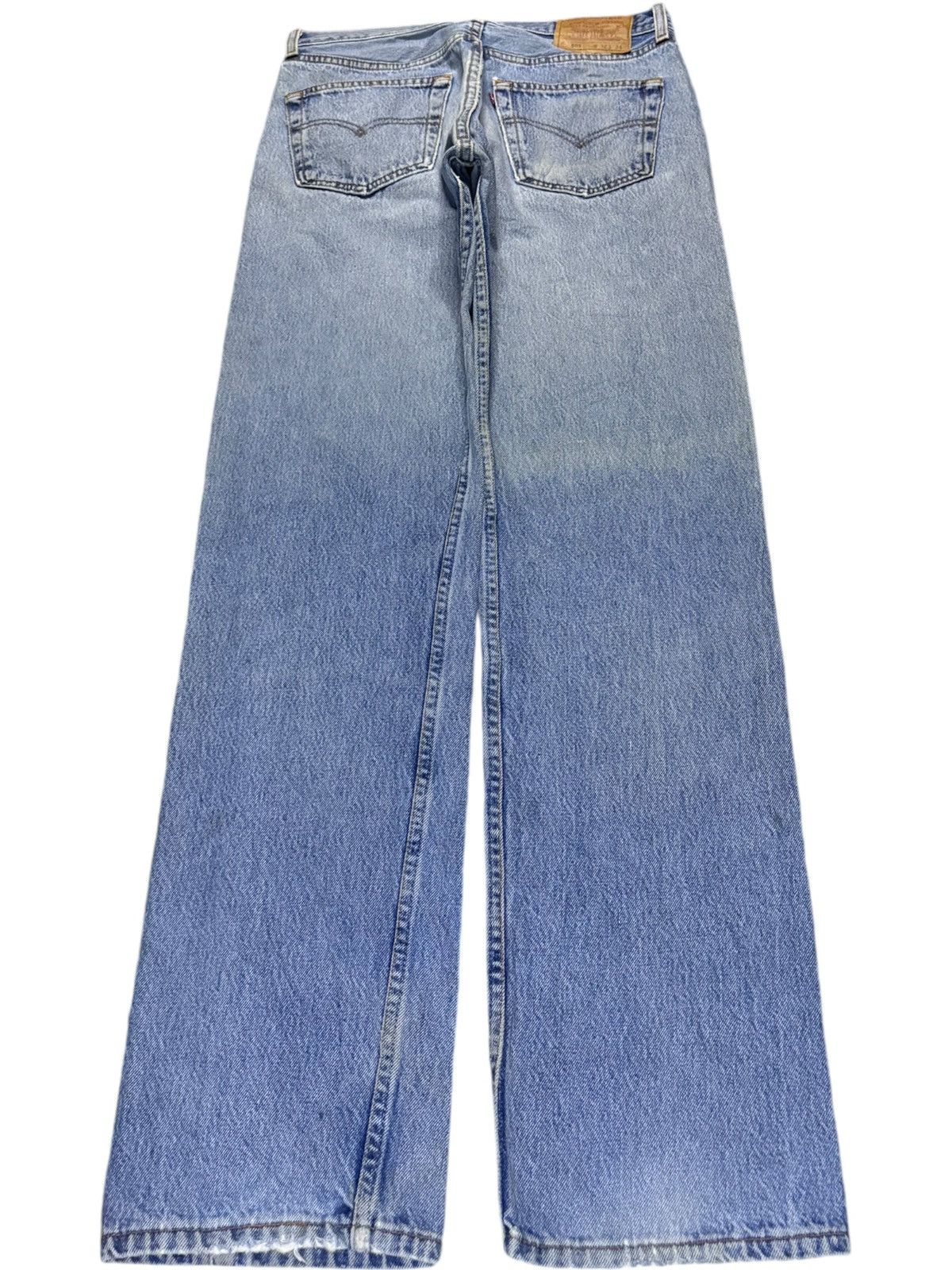 Levi's Vintage 90s Levis 501 Mud Wash Grunge Ripped Loose Jeans Size US 31 - 2 Thumbnail