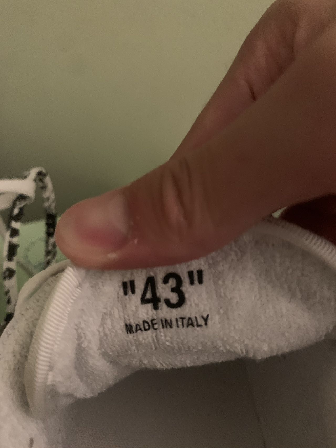 Off-White RARE x SLB 5.0 Off-White Lowtop Sneakers Size US 10 / EU 43 - 5 Thumbnail