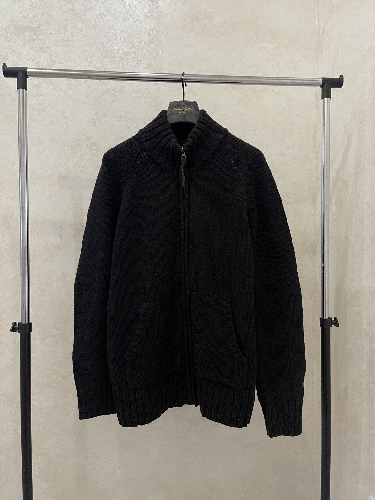Dickies Dickies zip up sweater jumper black vintage Size US XL / EU 56 / 4 - 1 Thumbnail