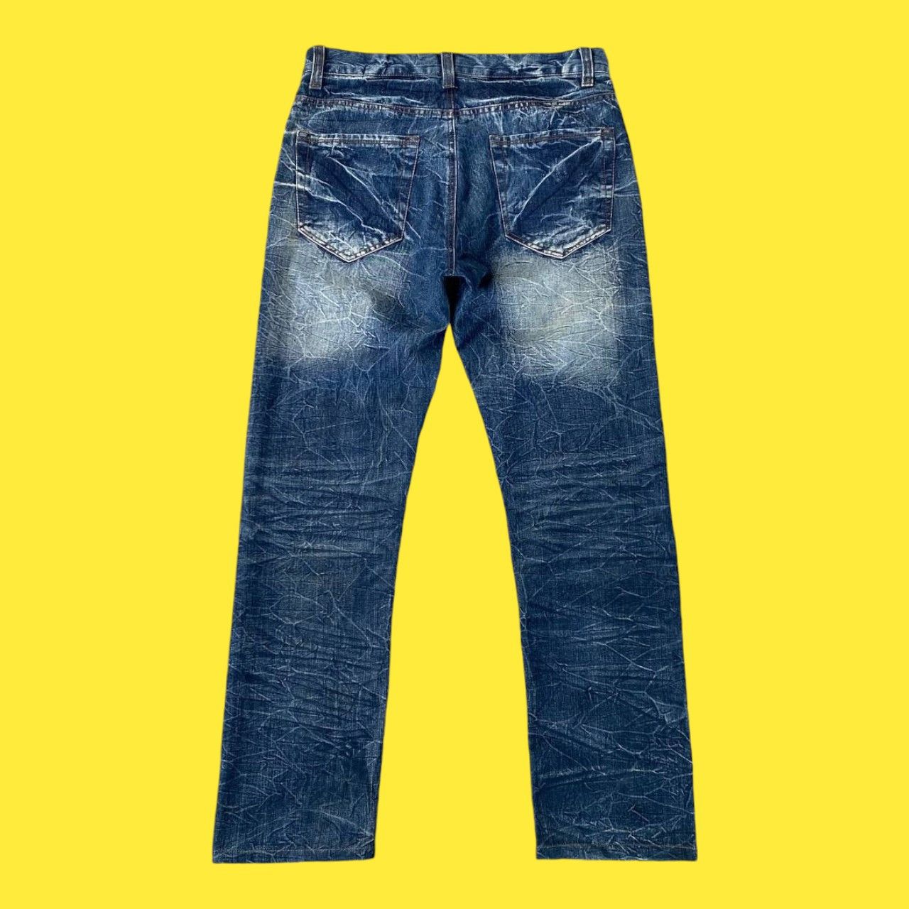 20471120 × 5351 POUR LES HOMMES × LOWBOX LOWBOX TIGER CLAW CRACK MARK RUSTY FADED W31X30 Size US 31 - 4 Thumbnail