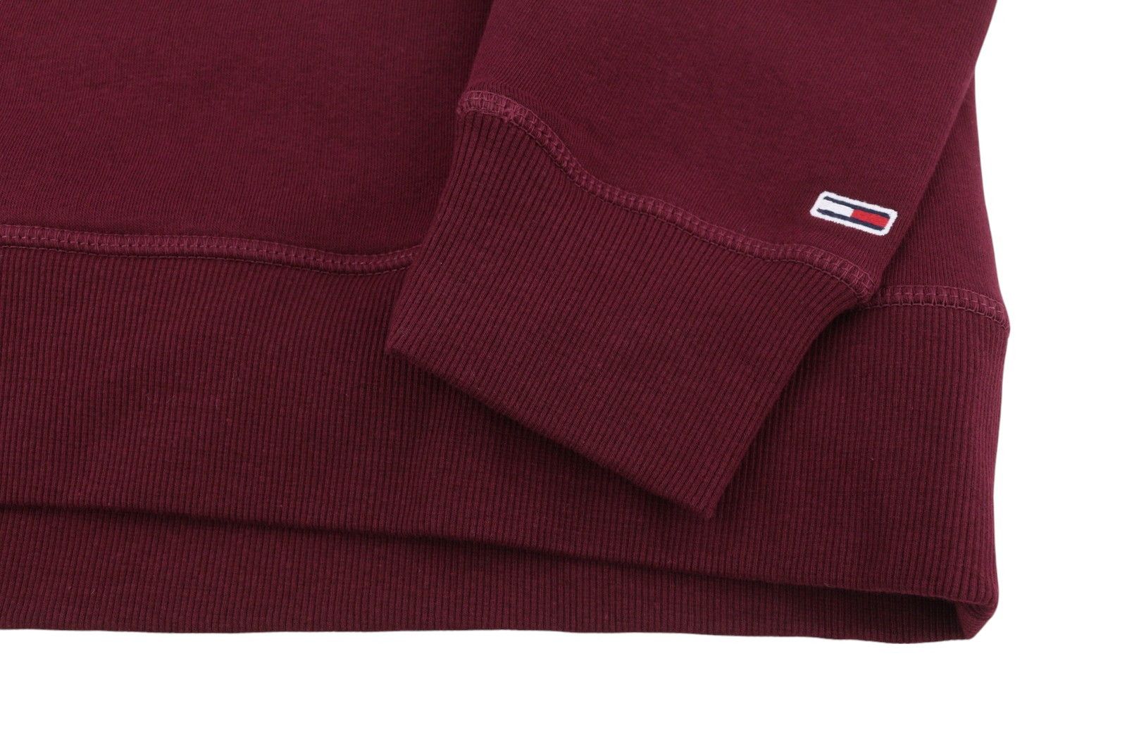 Tommy Hilfiger REQ LINEAR L Burgundy Kangaroo Pocket Pullover Top 85173 Size US L / EU 52-54 / 3 - 5 Thumbnail