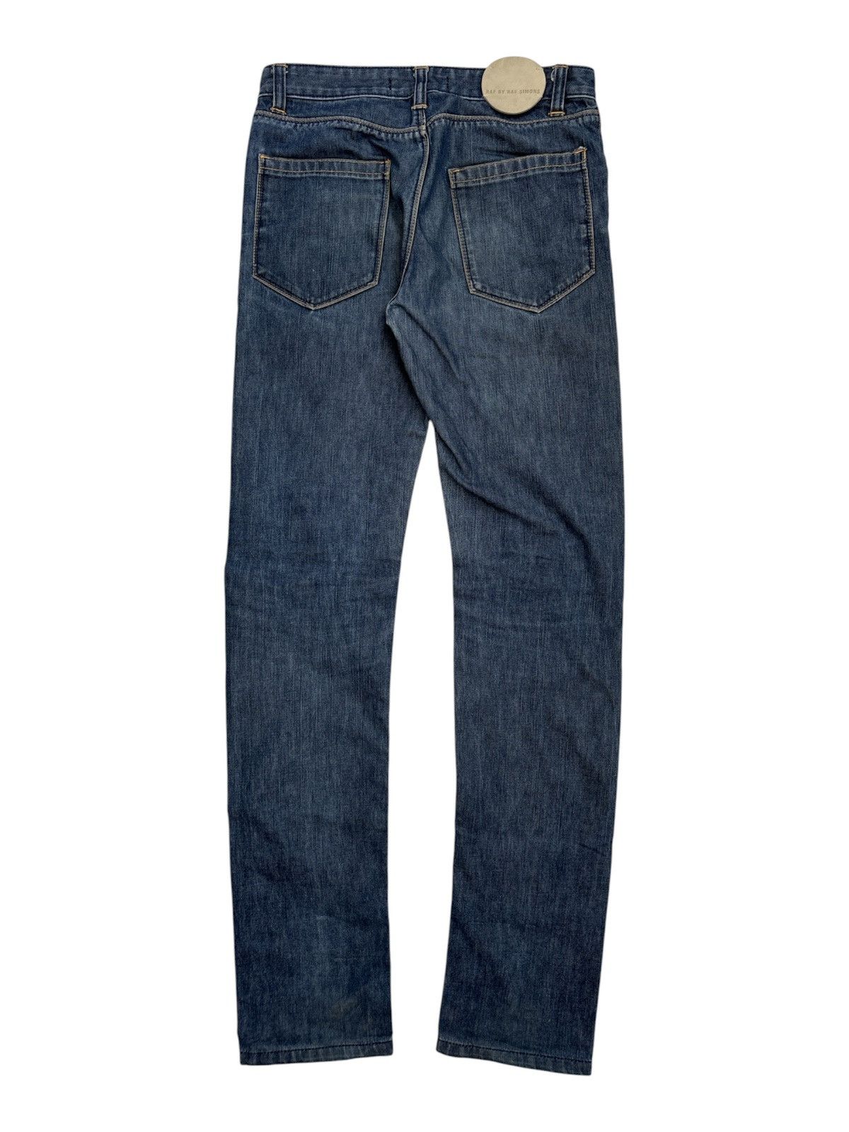 Raf Simons RAF Raw Indigo Denim Jeans Size US 29 - 2 Thumbnail