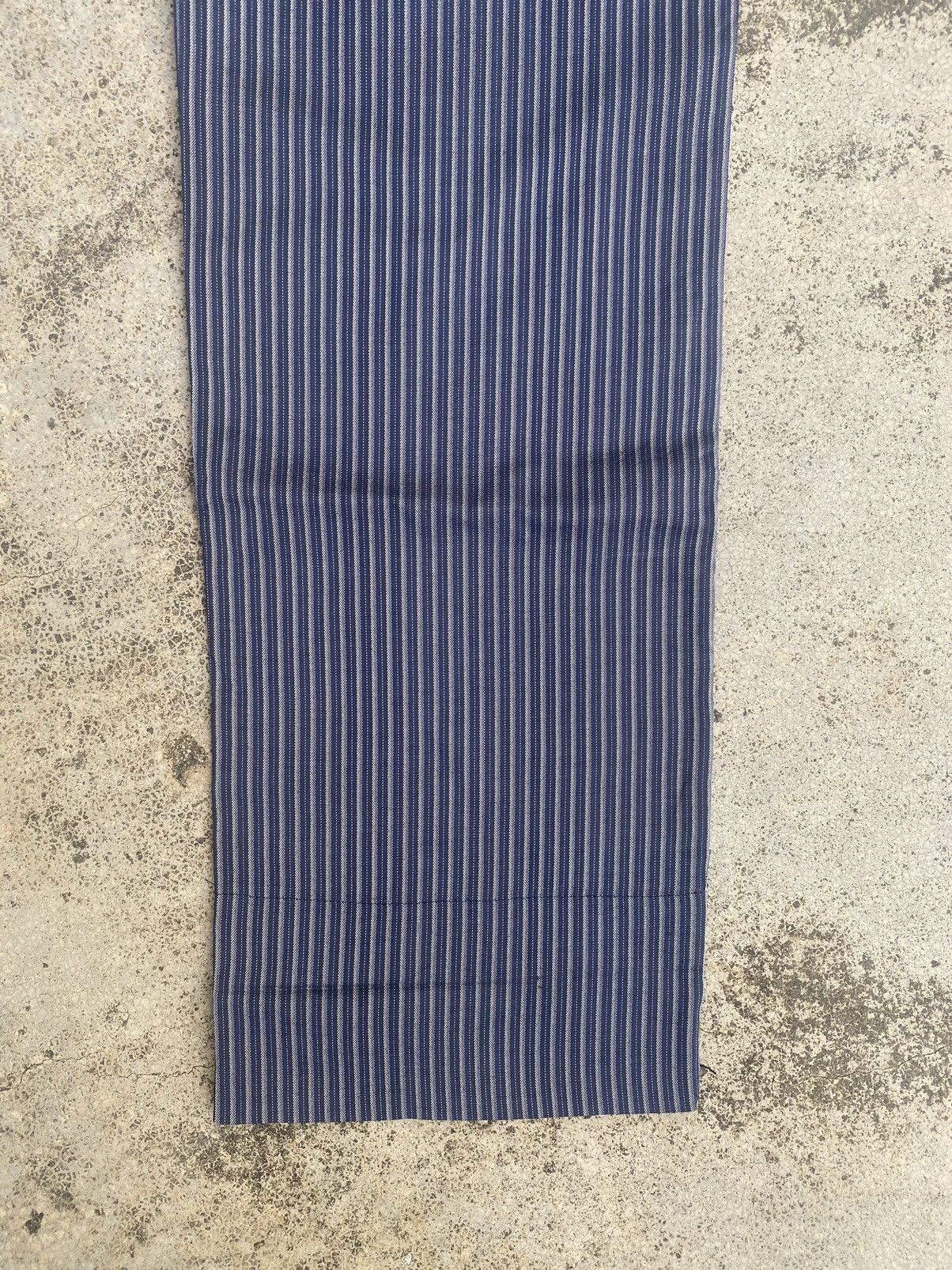 Japanese Brand × Yohji Yamamoto YohjiYamamoto Casual Pants Blue Stripes Size US 28 / EU 44 - 13 Thumbnail