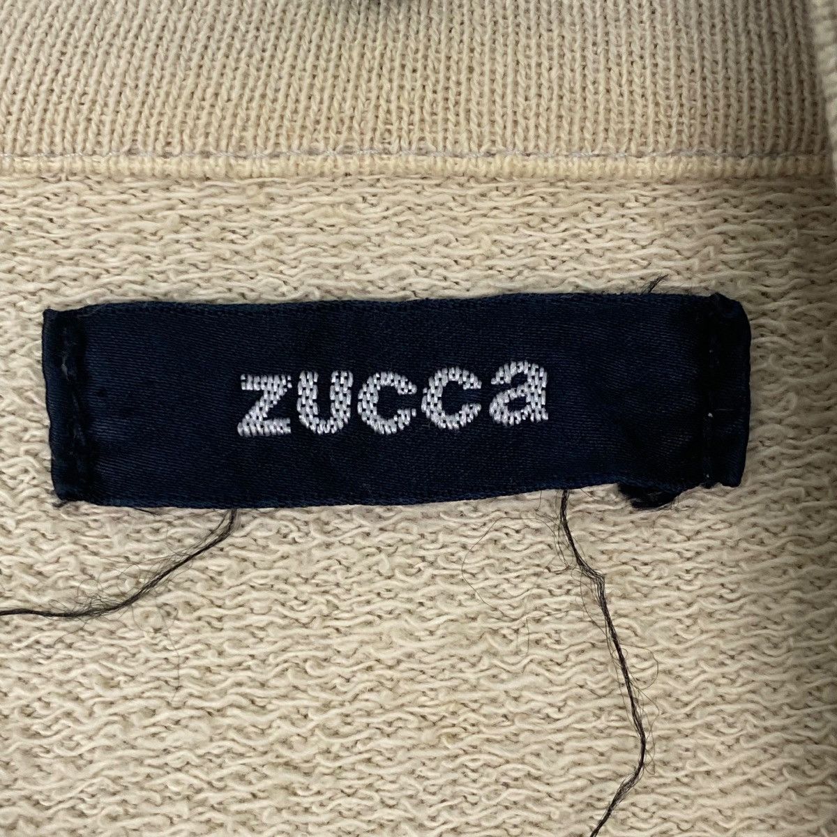 Vintage Vintage Zucca Issey Miyake Beige Full Zip Pullover Size S Size US S / EU 44-46 / 1 - 6 Thumbnail