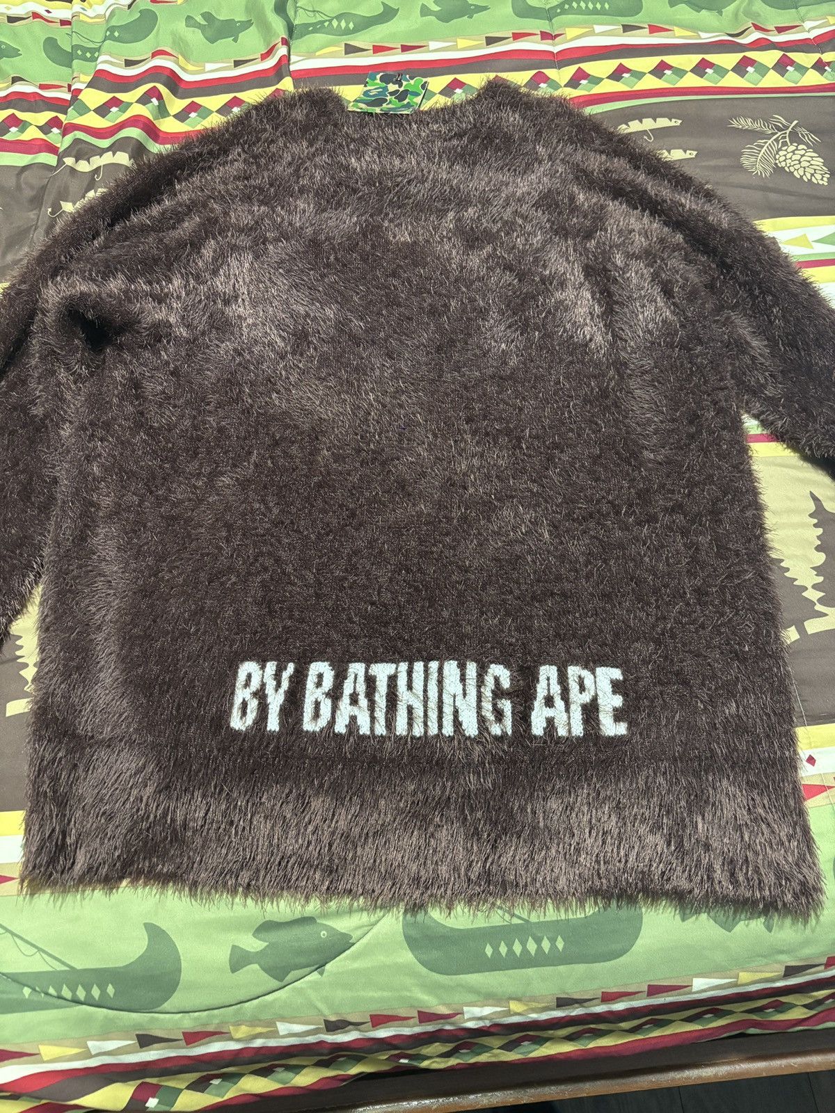 Bape Ape Face Knit Sweater Size US XL / EU 56 / 4 - 2 Thumbnail