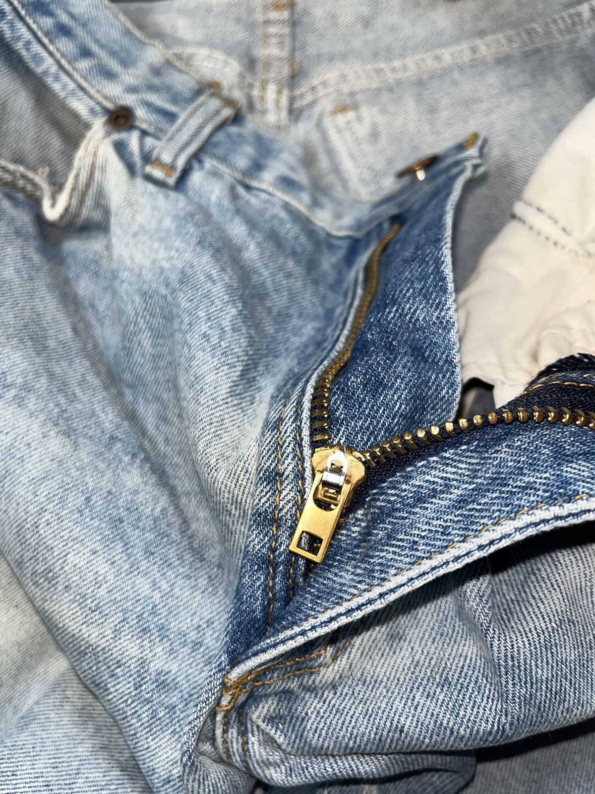 Other Light blue 80s wrangler jeans fade washed cowboy americana Size US 32 / EU 48 - 4 Thumbnail