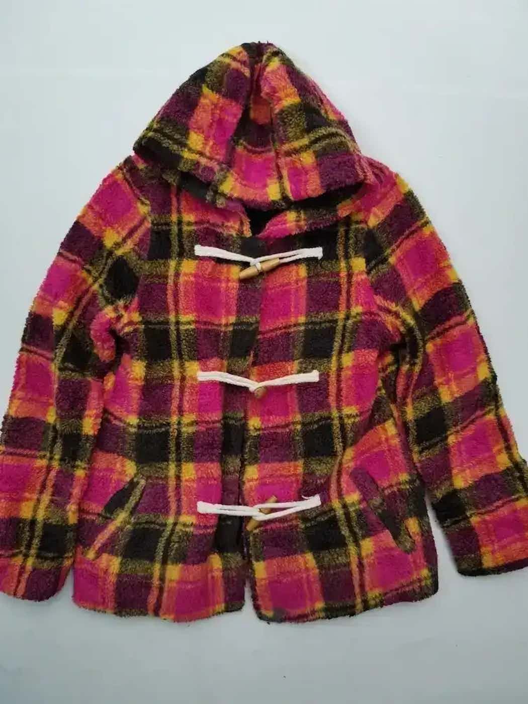 Other Vintage Mara Pu'u Plaid Design Hoodie Size US S / EU 44-46 / 1 - 1 Thumbnail