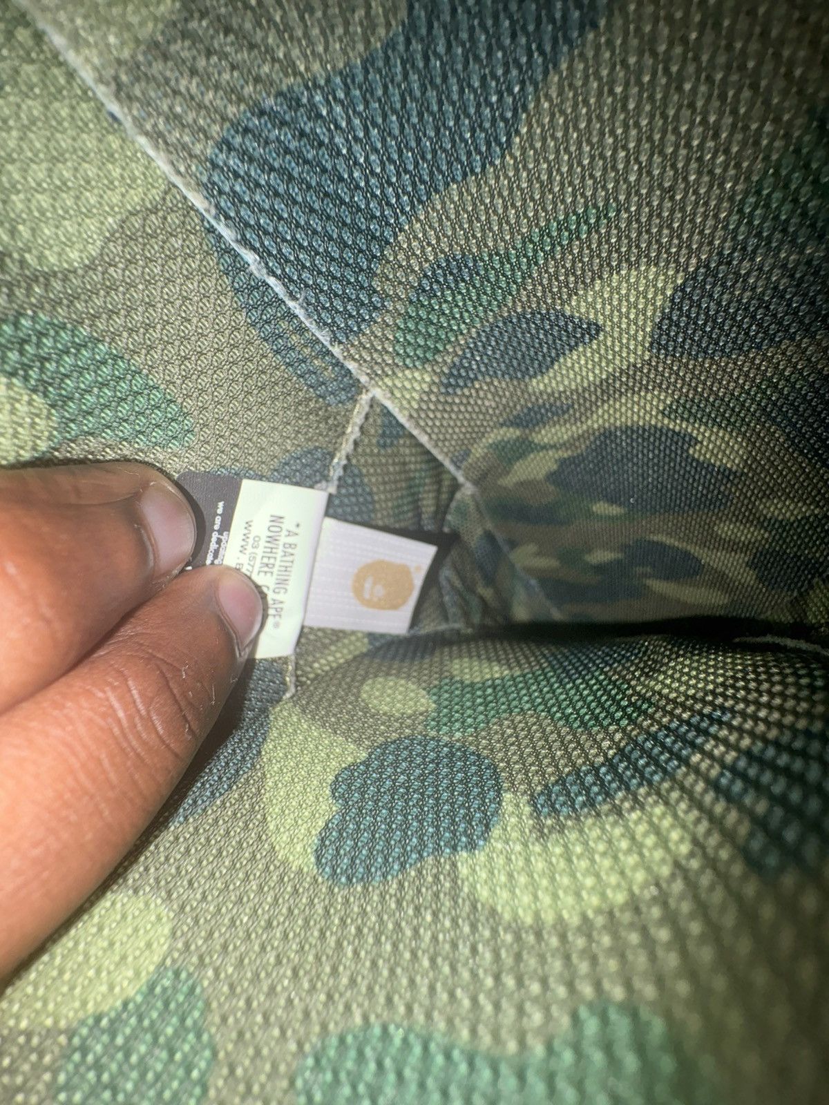 Bape Bapesta Roadsta#1 Green Camo Size US 12 / EU 45 - 11 Thumbnail