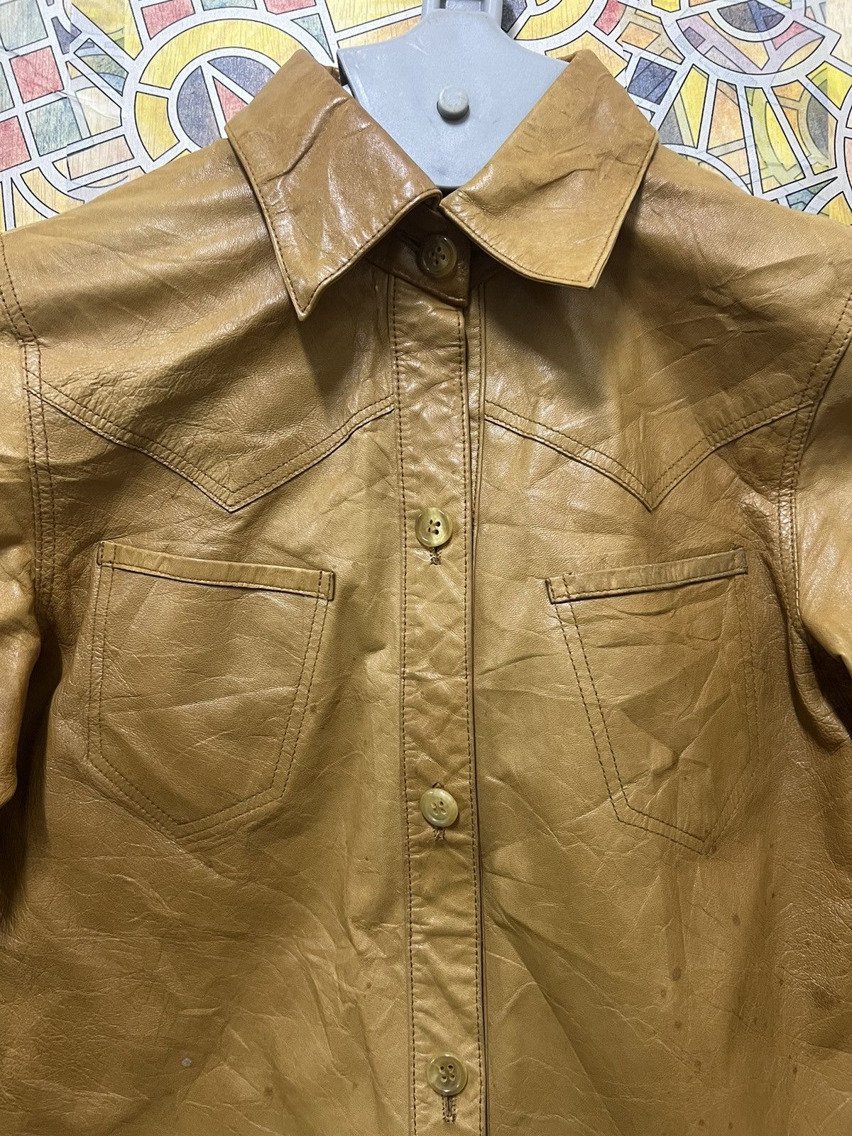 Leather × Michel Klein MICHEL KLEIN LEATHER Size US XS / EU 42 / 0 - 11 Thumbnail