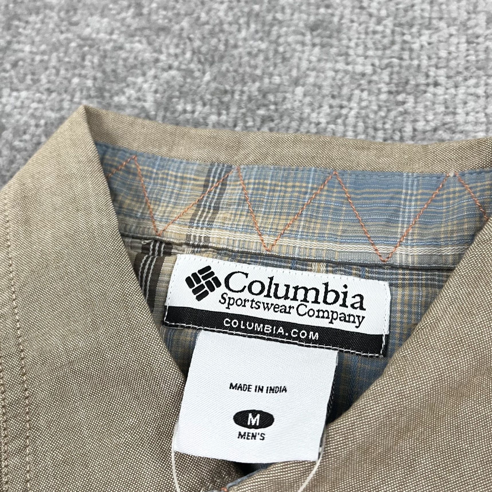 Vintage Columbia Shirt Men M Brown Plaid Button-Up Long Sleeve Outdoor Hiking Casual Mens Size US M / EU 48-50 / 2 - 3 Thumbnail